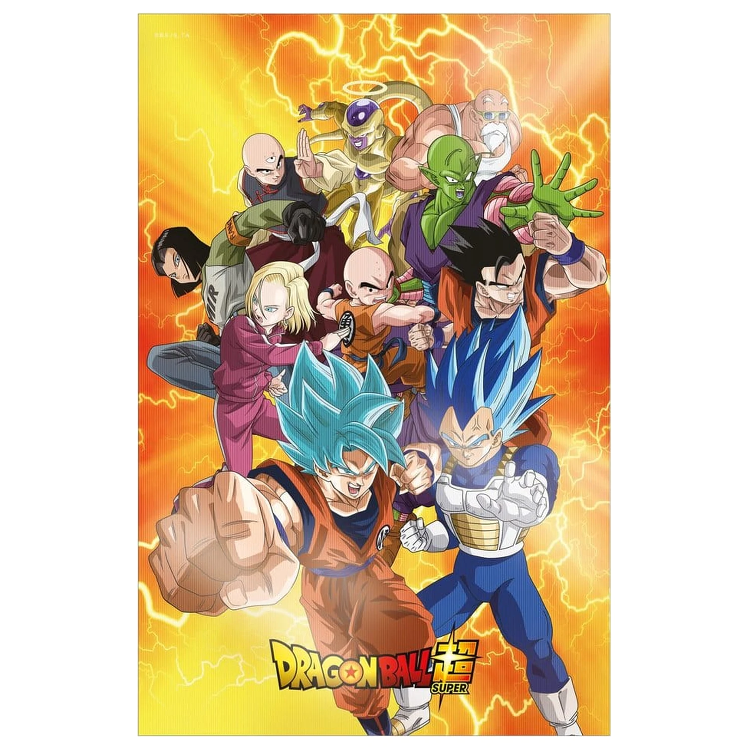Dragon Ball Super 3D Plakát Survival Heroes 38 x 58 cm fotografii produktu