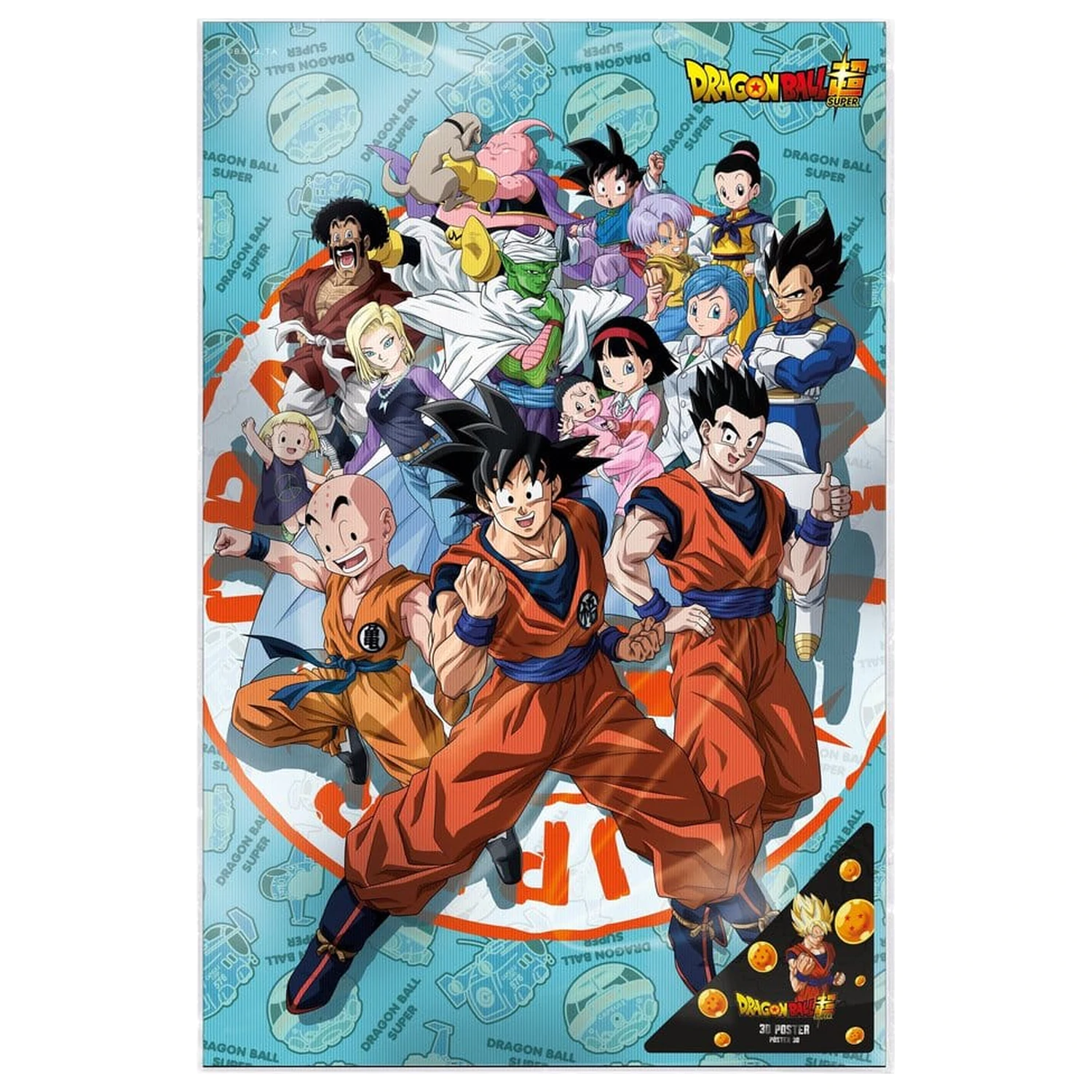 Dragon Ball Super 3D plakát Universe Survival 38 x 58 cm fotografii produktu