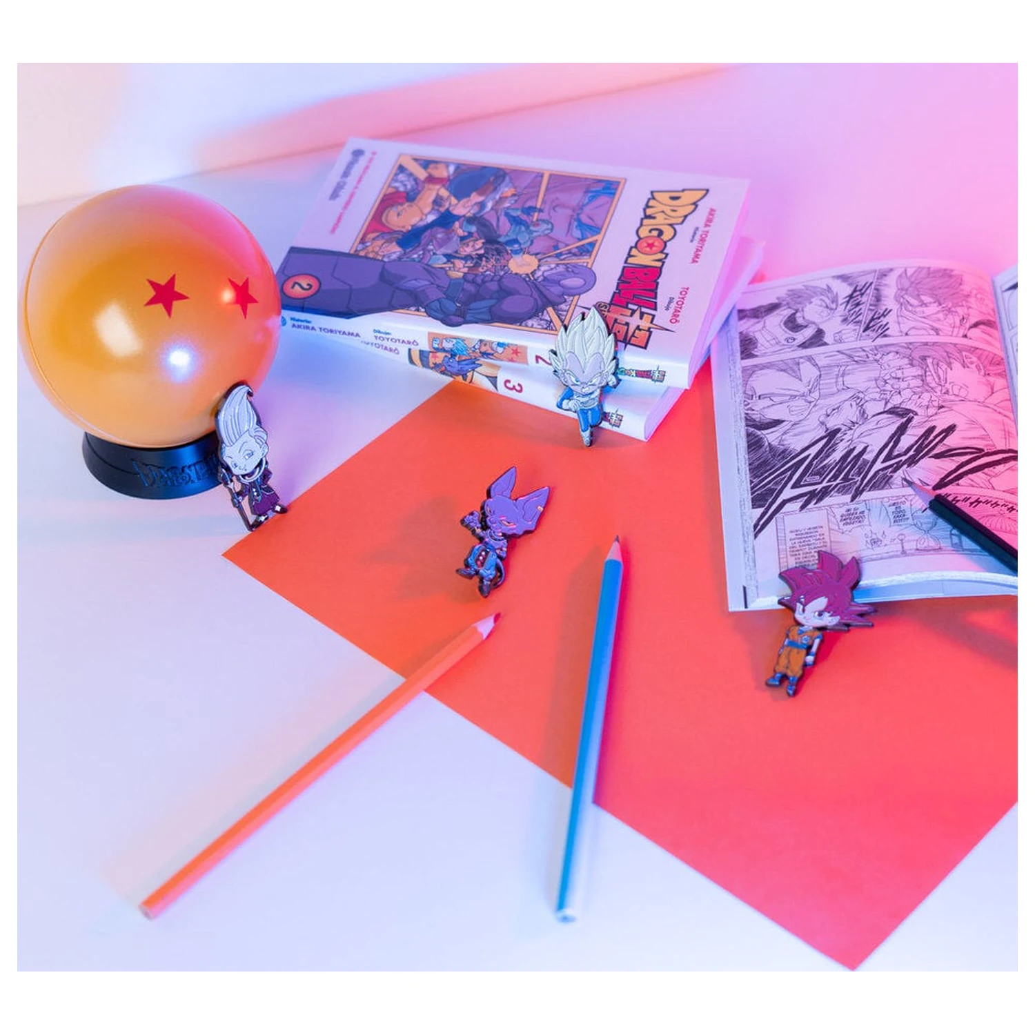 Dragon Ball Super sada 4 odznaků fotografii produktu