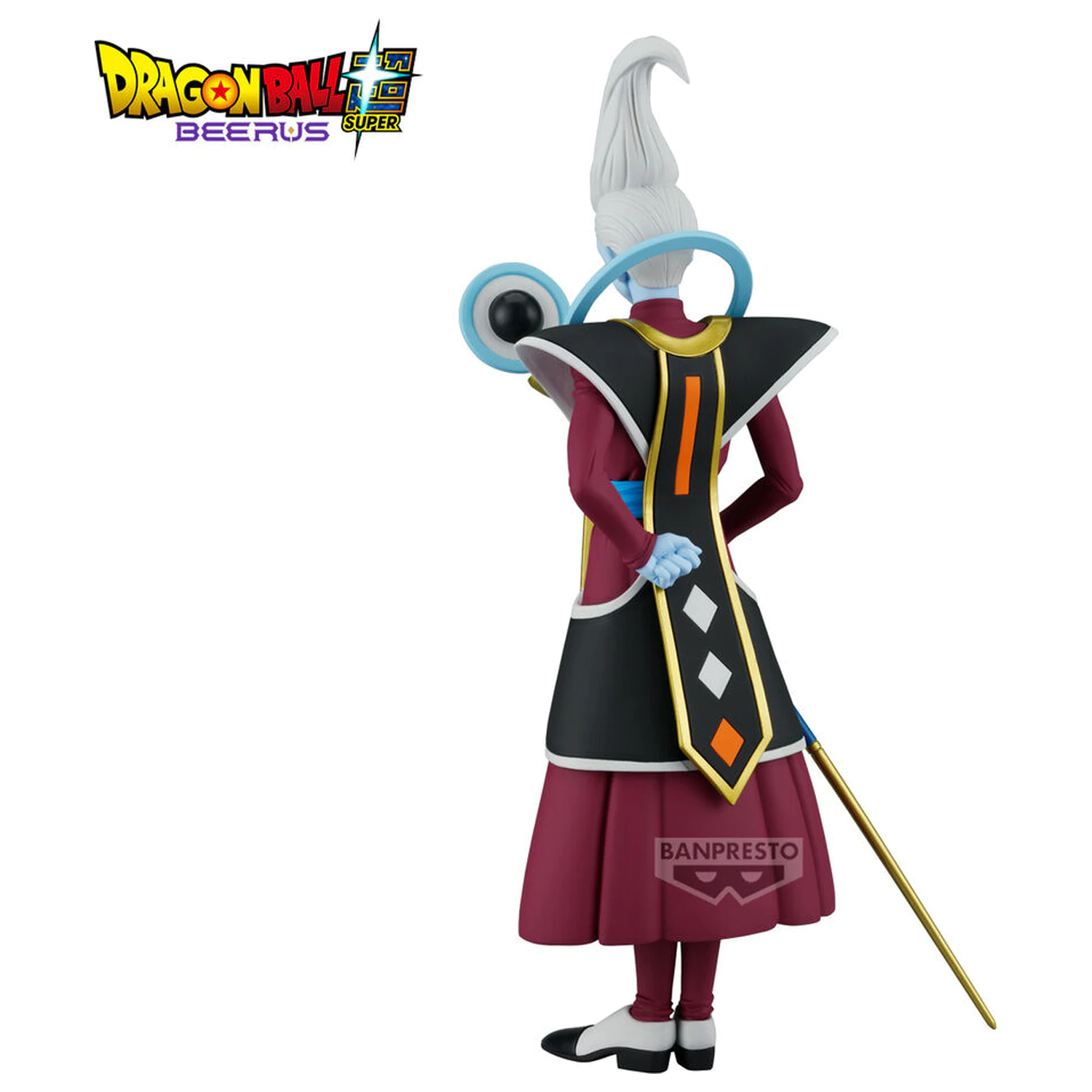 Dragon Ball Super Beerus Solid Edge Works Whis figurka 22cm fotografii produktu