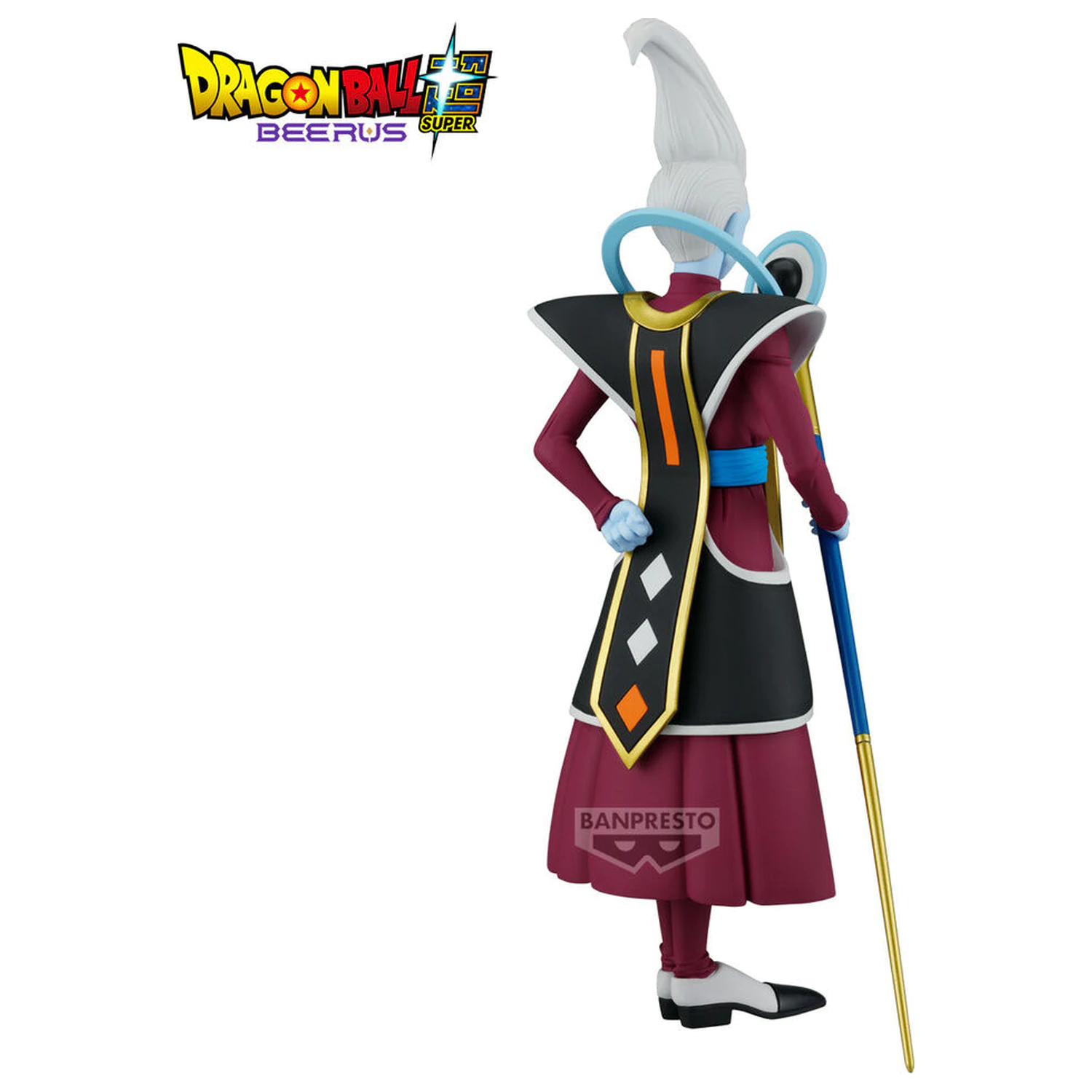 Dragon Ball Super Beerus Solid Edge Works Whis figurka 22cm fotografii produktu