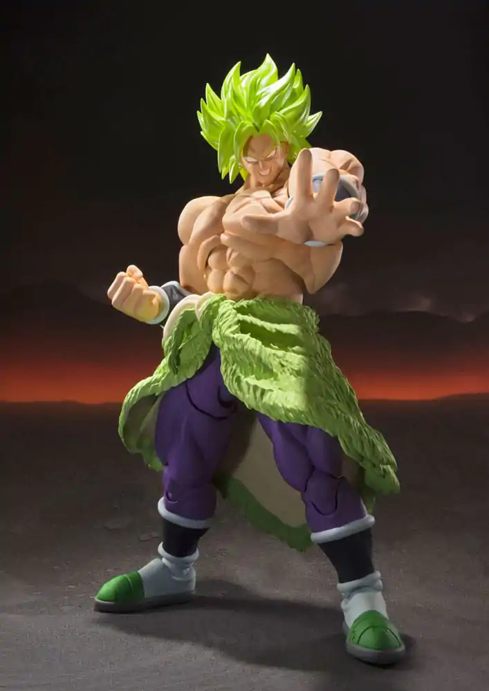 Dragon Ball Super Broly S.H. Figuarts akční figurka Super Saiyan Broly Fullpower 22 cm fotografii produktu