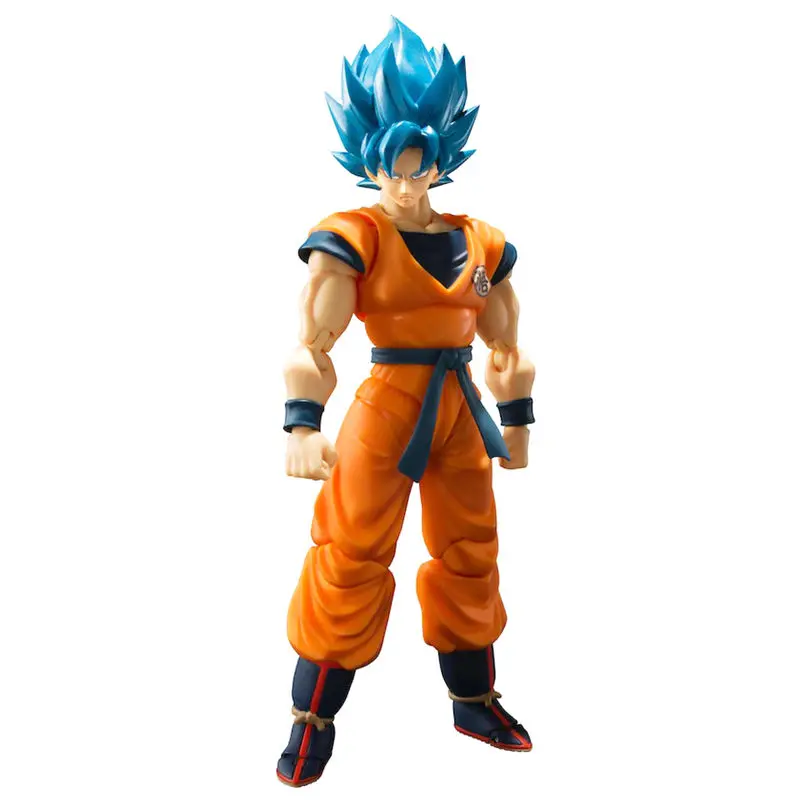 Dragon Ball Super Broly S.H. Figuarts Akční Figurka Super Saiyan God Super Saiyan Goku Super 14 cm fotografii produktu