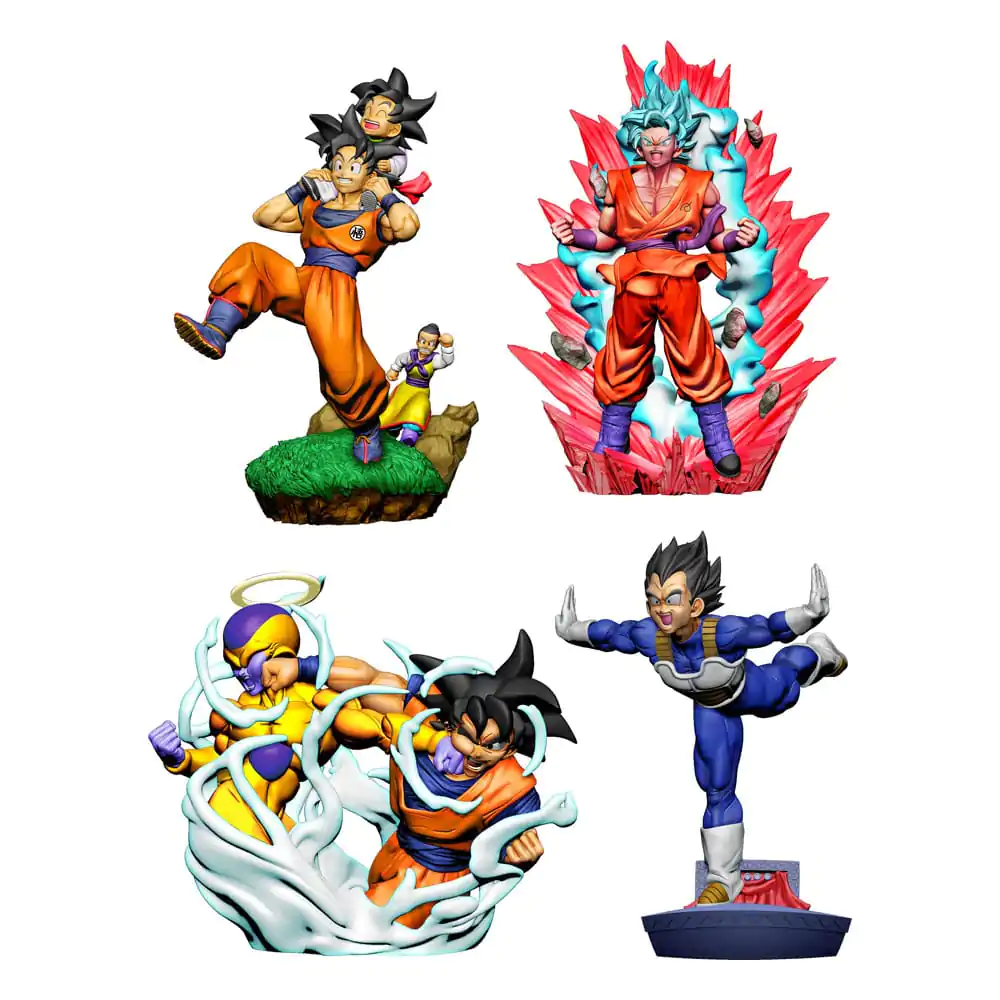 Dragon Ball Super Dracap Sběratelská figurka v balení po 4 kusech Re: Birth Limit Breaking Ver. 8 cm fotografii produktu