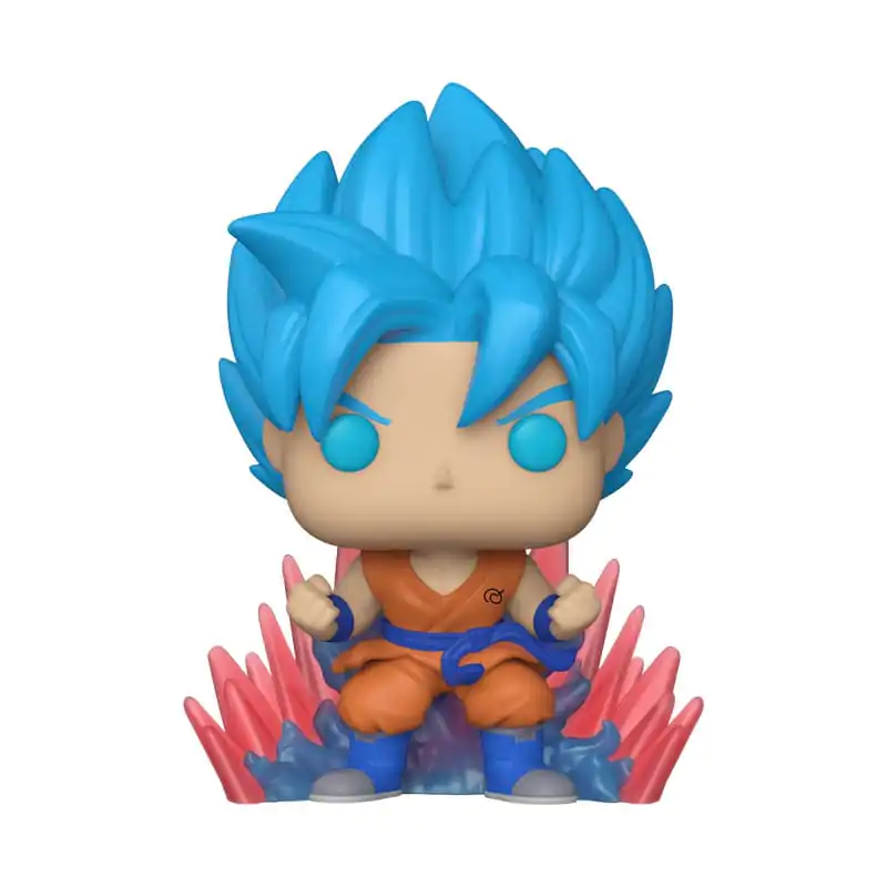 Dragon Ball Super Funko POP! Animation Vinylová figurka SSGSS Goku (Kaio-Ken Times Twenty)(GW) 9 cm fotografii produktu