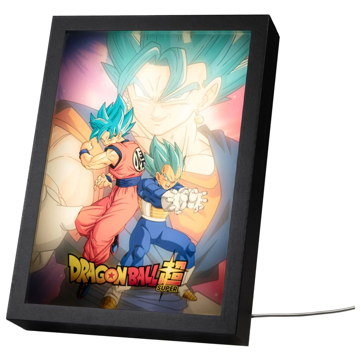 Dragon Ball Super Zarámovaný LED obraz fotografii produktu