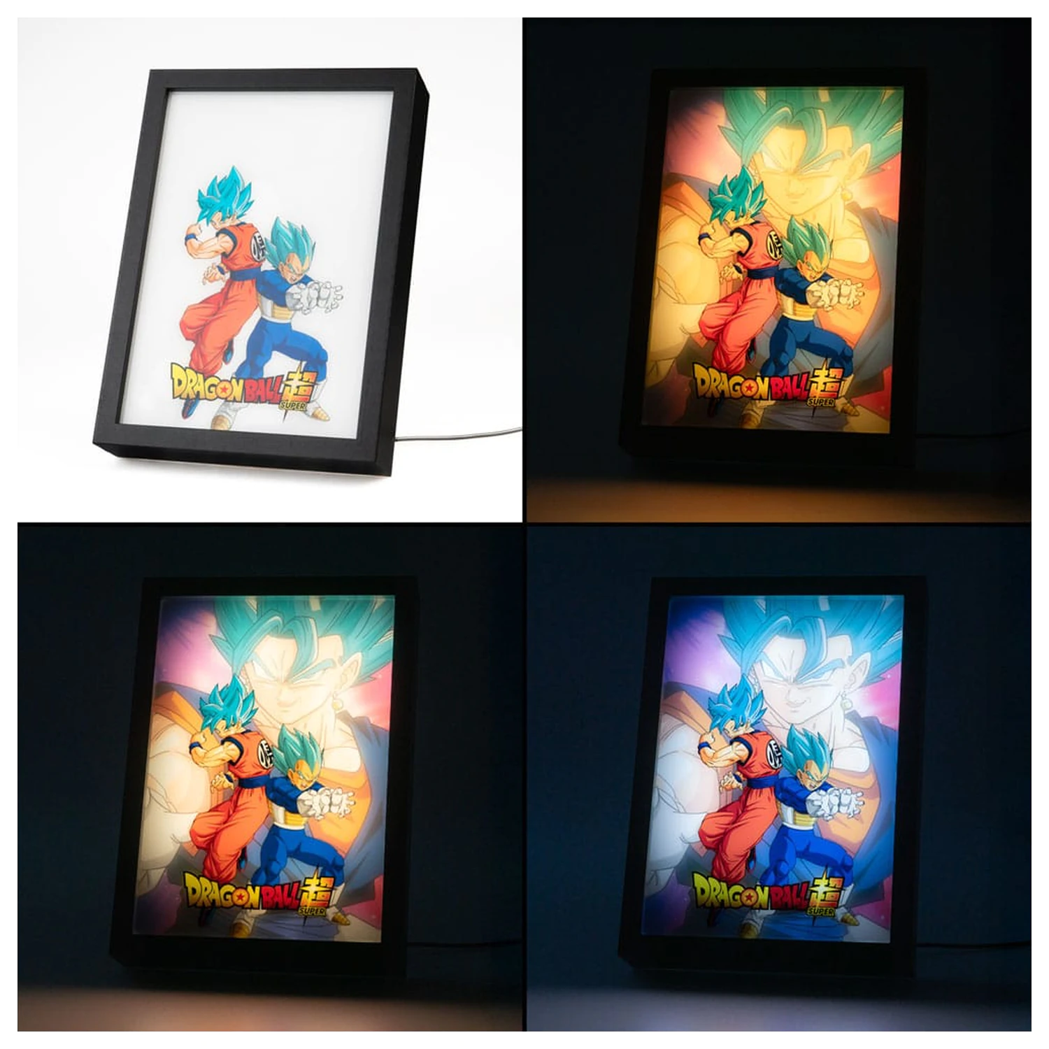 Dragon Ball Super Zarámovaný LED obraz fotografii produktu