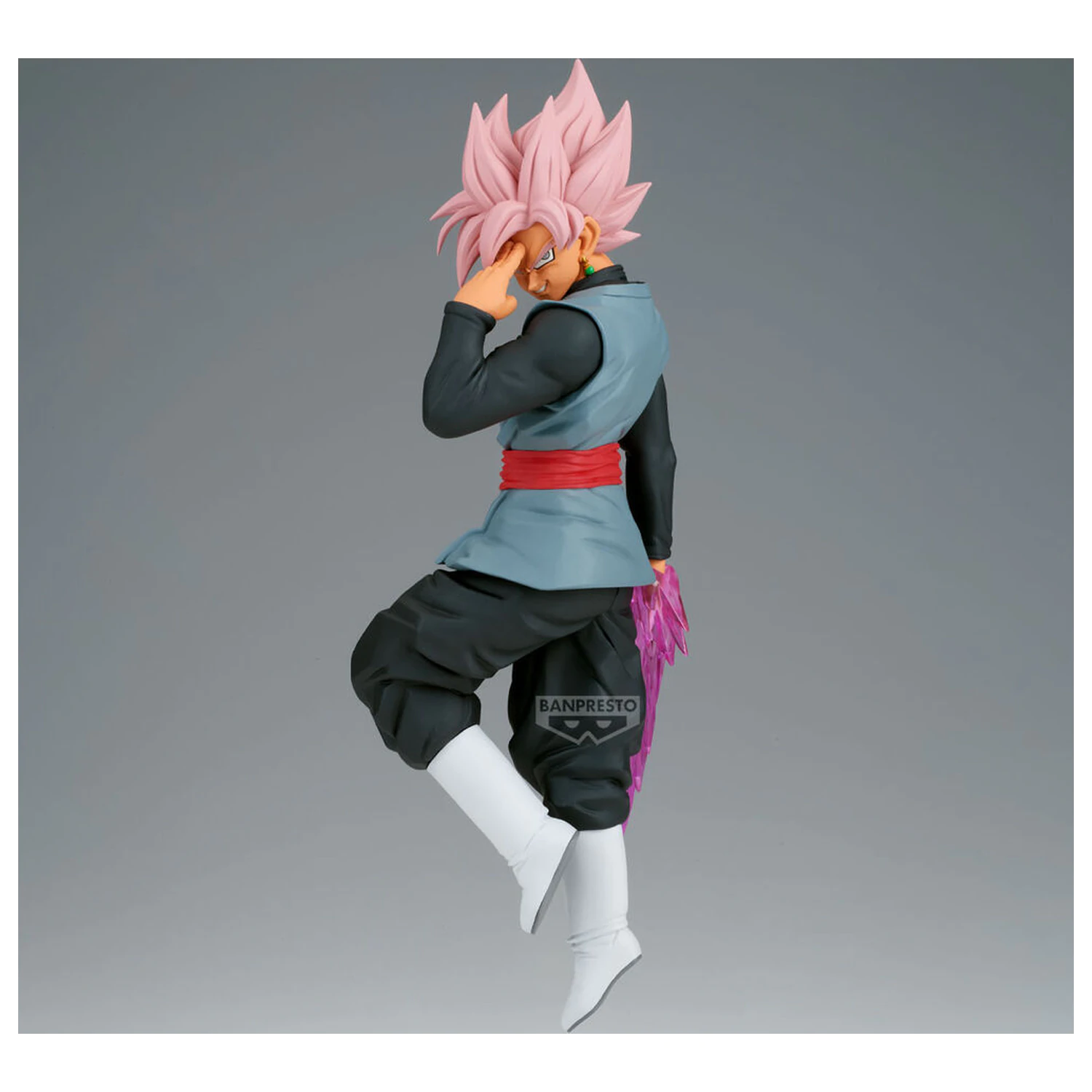 Dragon Ball Super Match Makers Goku Black Super Saiyan Rose figurka 23 cm fotografii produktu