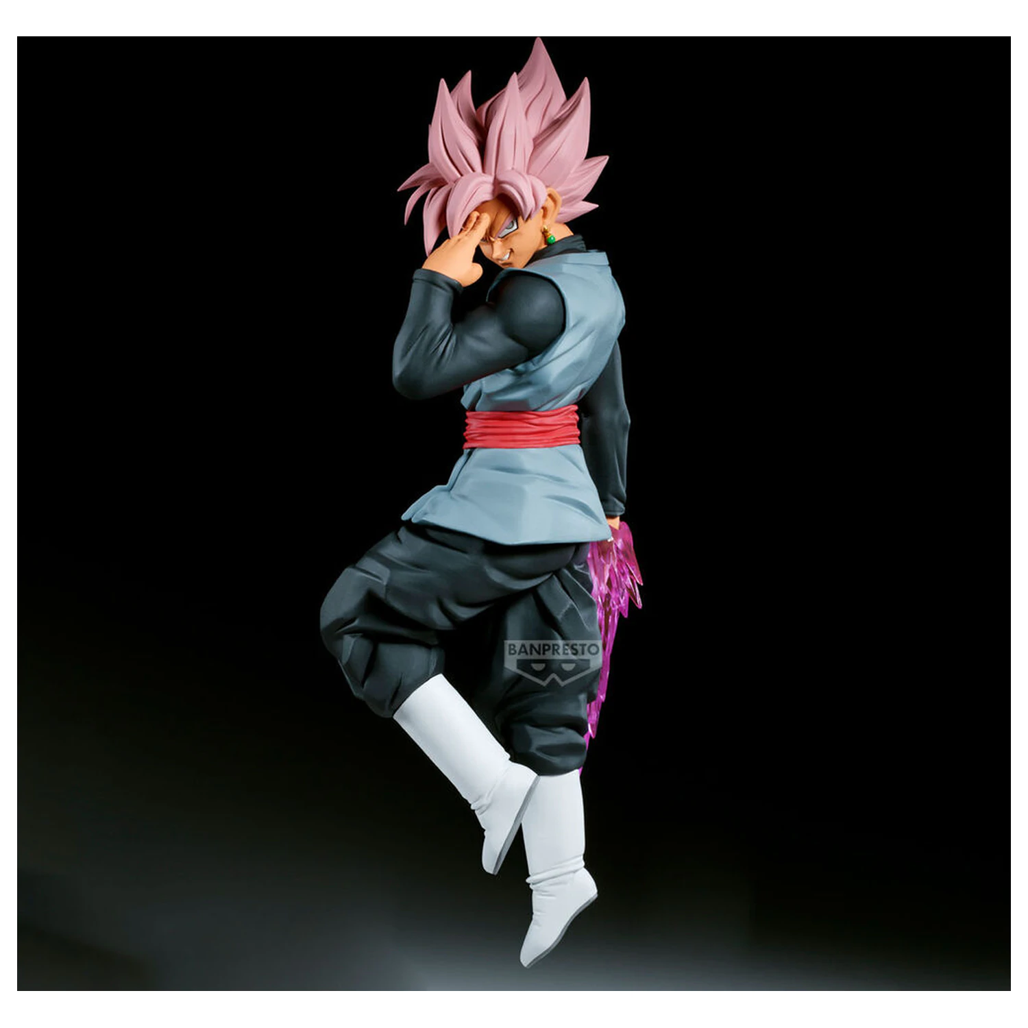 Dragon Ball Super Match Makers Goku Black Super Saiyan Rose figurka 23 cm fotografii produktu