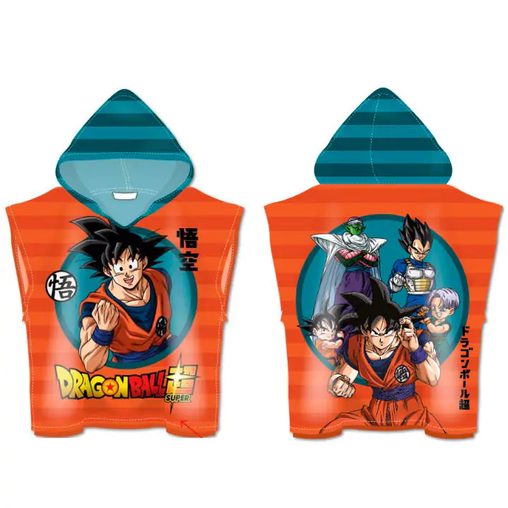 Dragon Ball Super mikrovláknová pončo osuška fotografii produktu