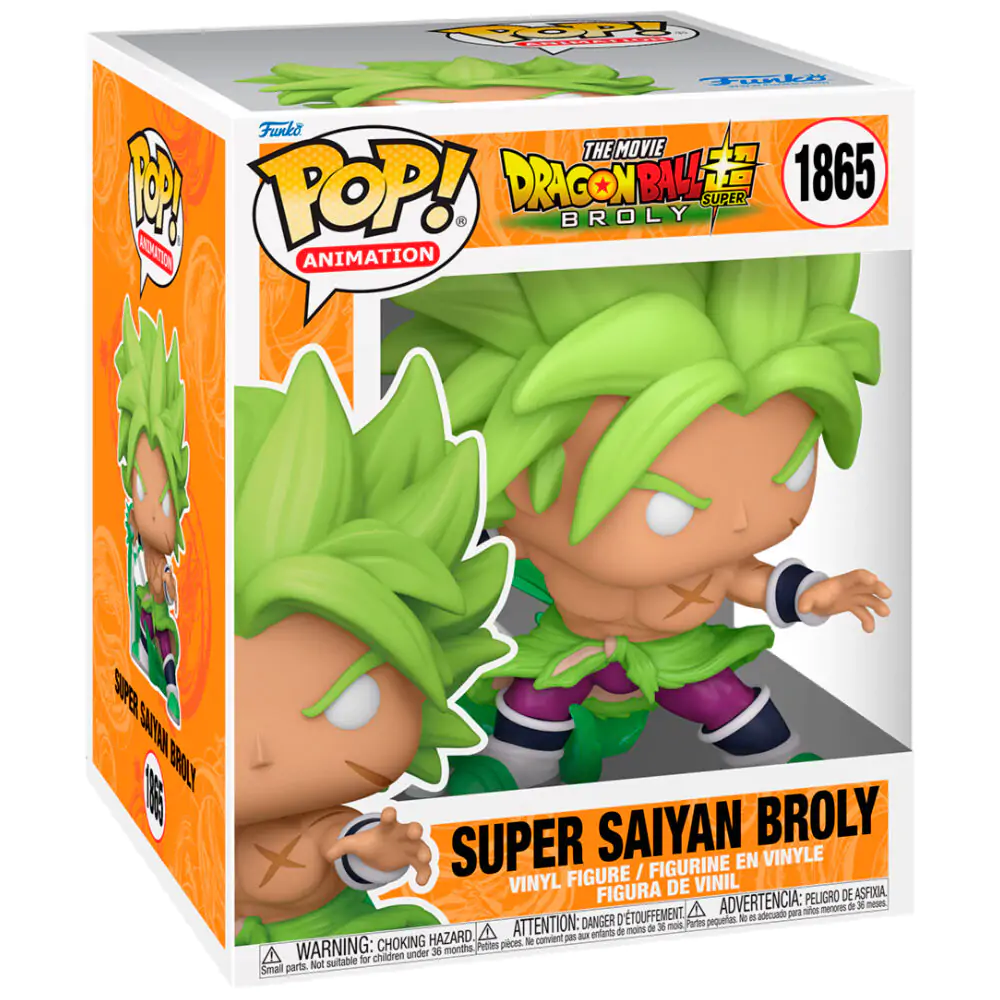 Dragon Ball Super Oversized Funko POP! vinylová figurka SS Broly 15 cm fotografii produktu