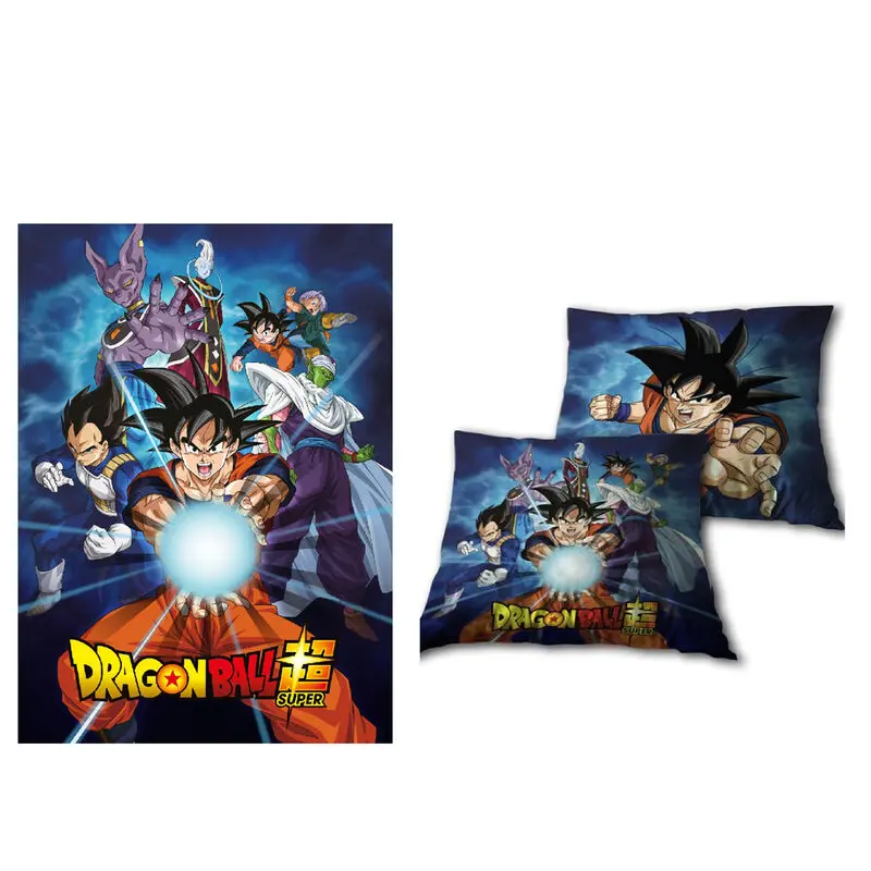 Dragon Ball Super polar deka + sada polštářů fotografii produktu