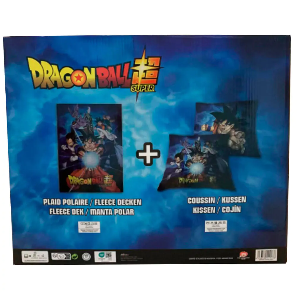 Dragon Ball Super polar deka + sada polštářů fotografii produktu