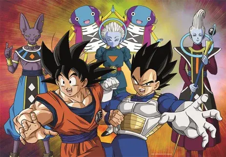 Dragon Ball Super puzzle Goku & Vegeta fotografii produktu