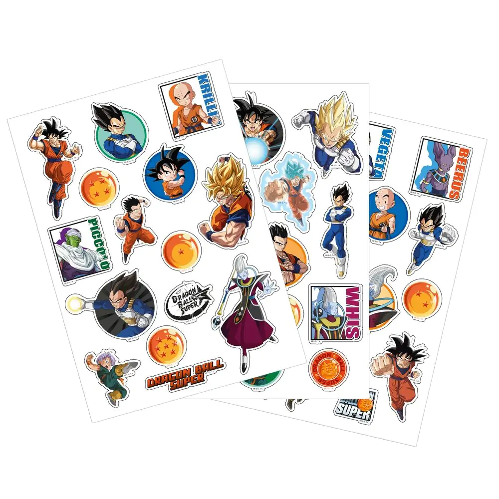 Dragon Ball Super Sada odnímatelných samolepek fotografii produktu