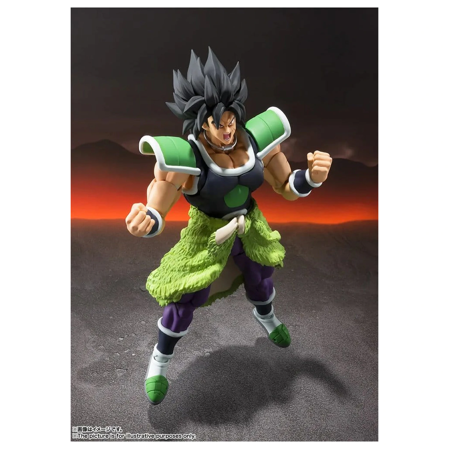 Dragon Ball Super S.H.Figuarts akční figurka Broly -Super- 19 cm fotografii produktu