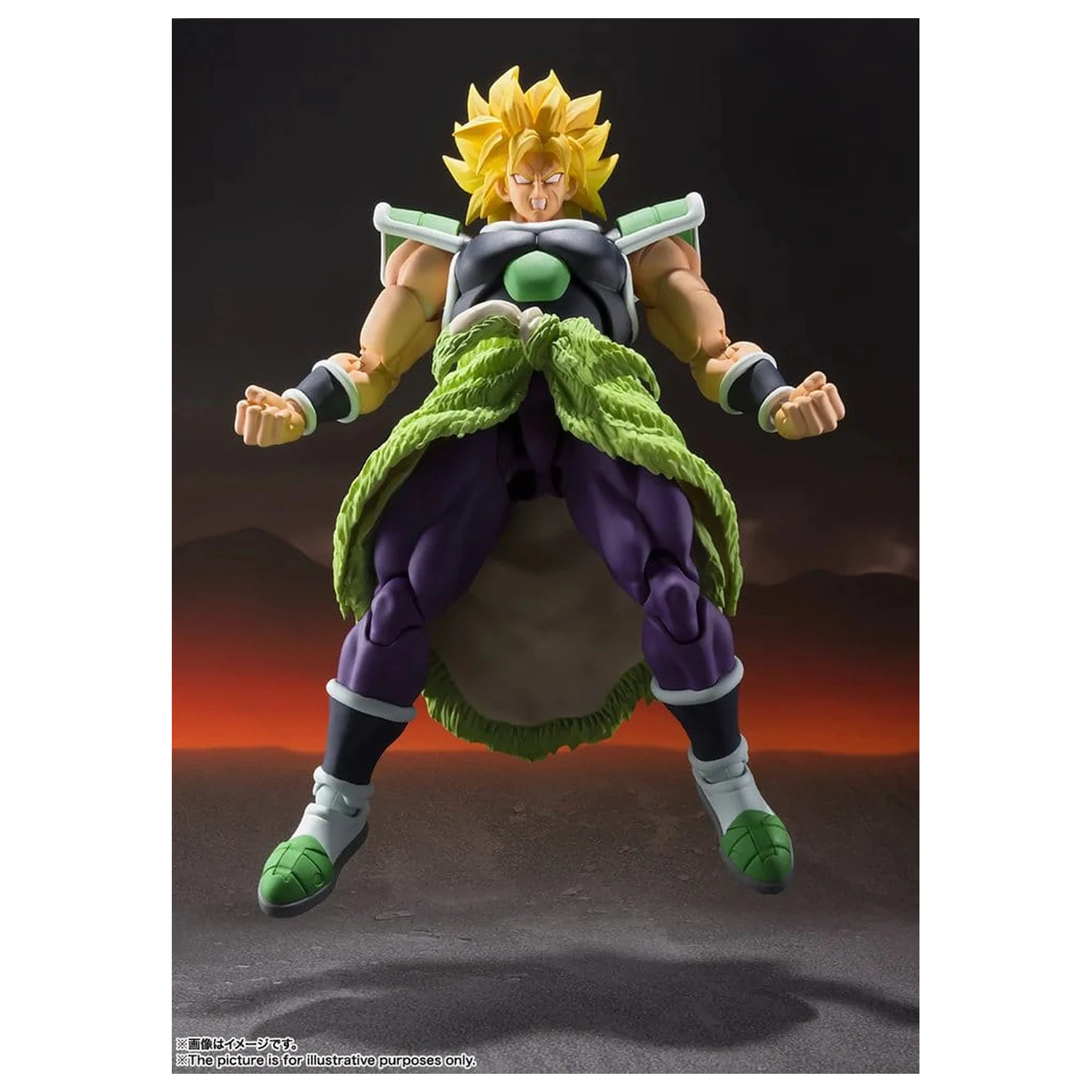Dragon Ball Super S.H.Figuarts akční figurka Broly -Super- 19 cm fotografii produktu
