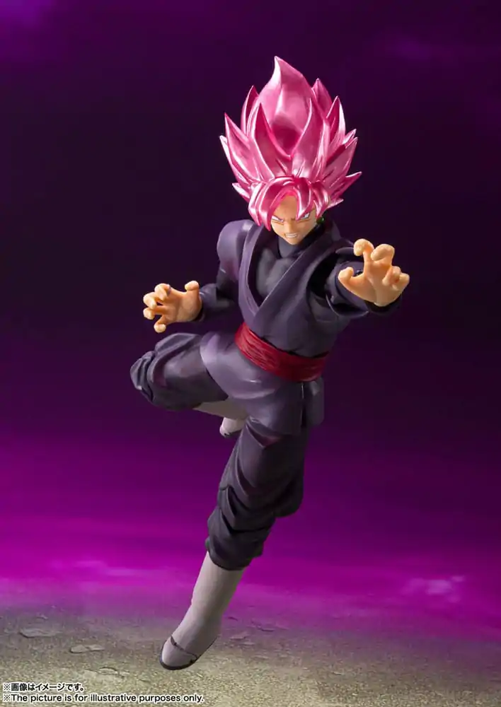 Dragon Ball Super S.H. Figuarts akční figurka Goku Black - Super Saiyan Rose Reissue 14 cm fotografii produktu