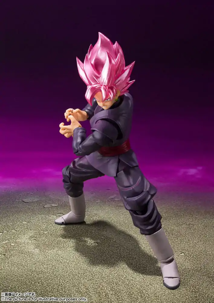 Dragon Ball Super S.H. Figuarts akční figurka Goku Black - Super Saiyan Rose Reissue 14 cm fotografii produktu