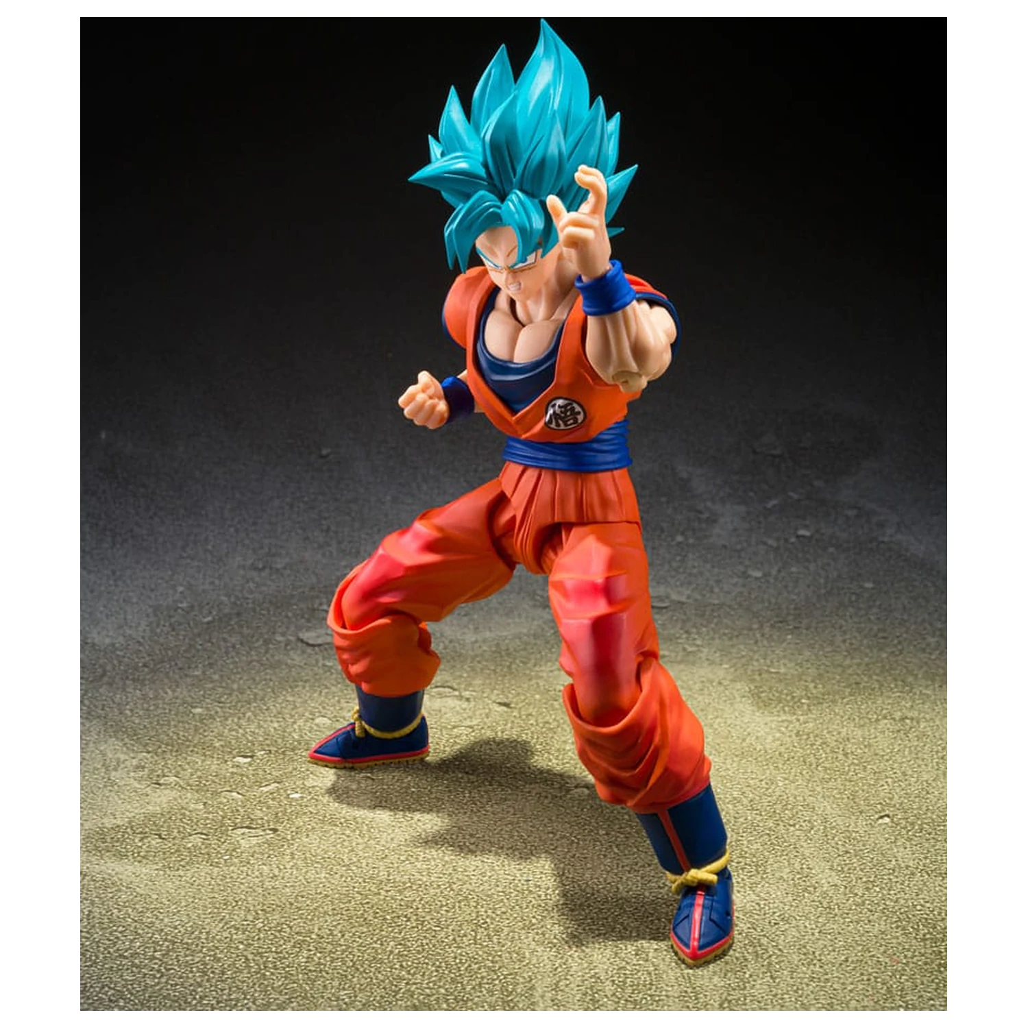 Dragon Ball Super S.H.Figuarts akční figurka Super Saiyan God Super Son Guko (Blue power transcending Limits) 15 cm fotografii produktu
