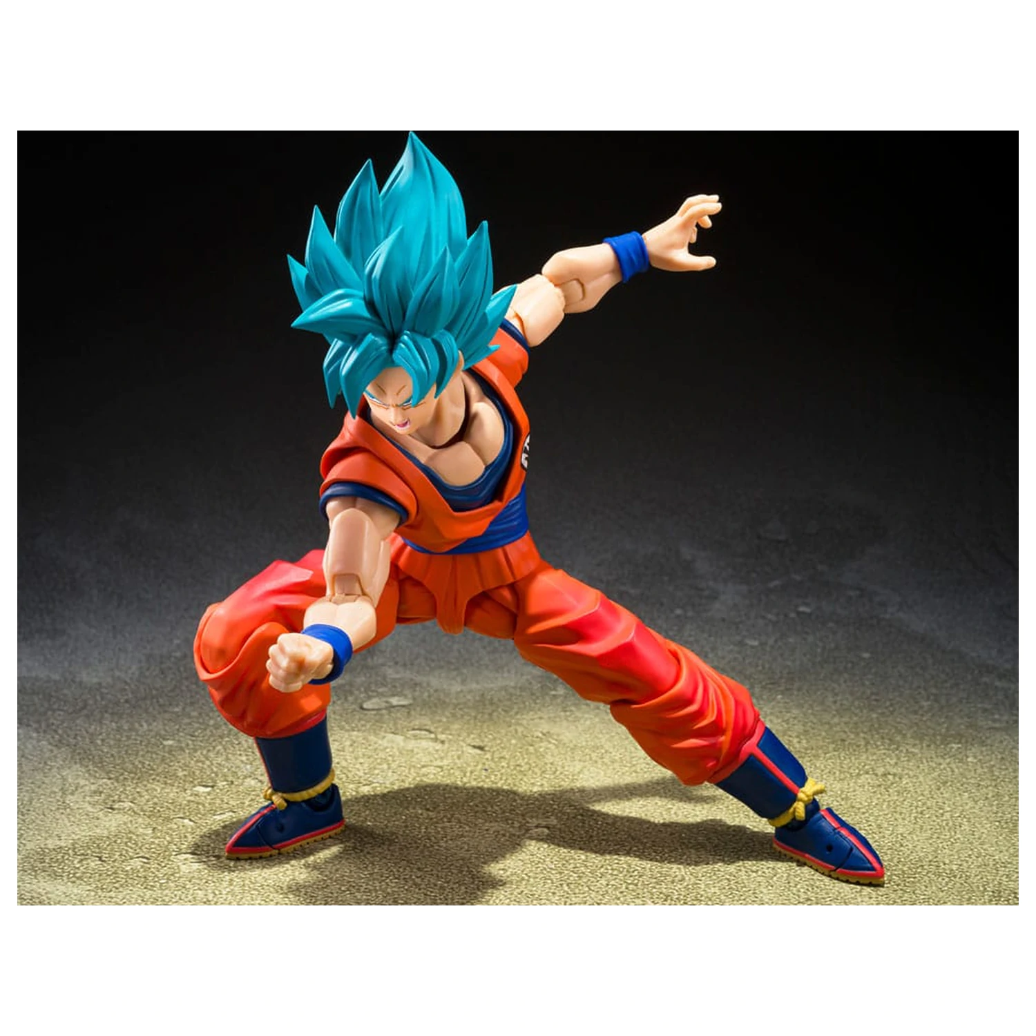 Dragon Ball Super S.H.Figuarts akční figurka Super Saiyan God Super Son Guko (Blue power transcending Limits) 15 cm fotografii produktu