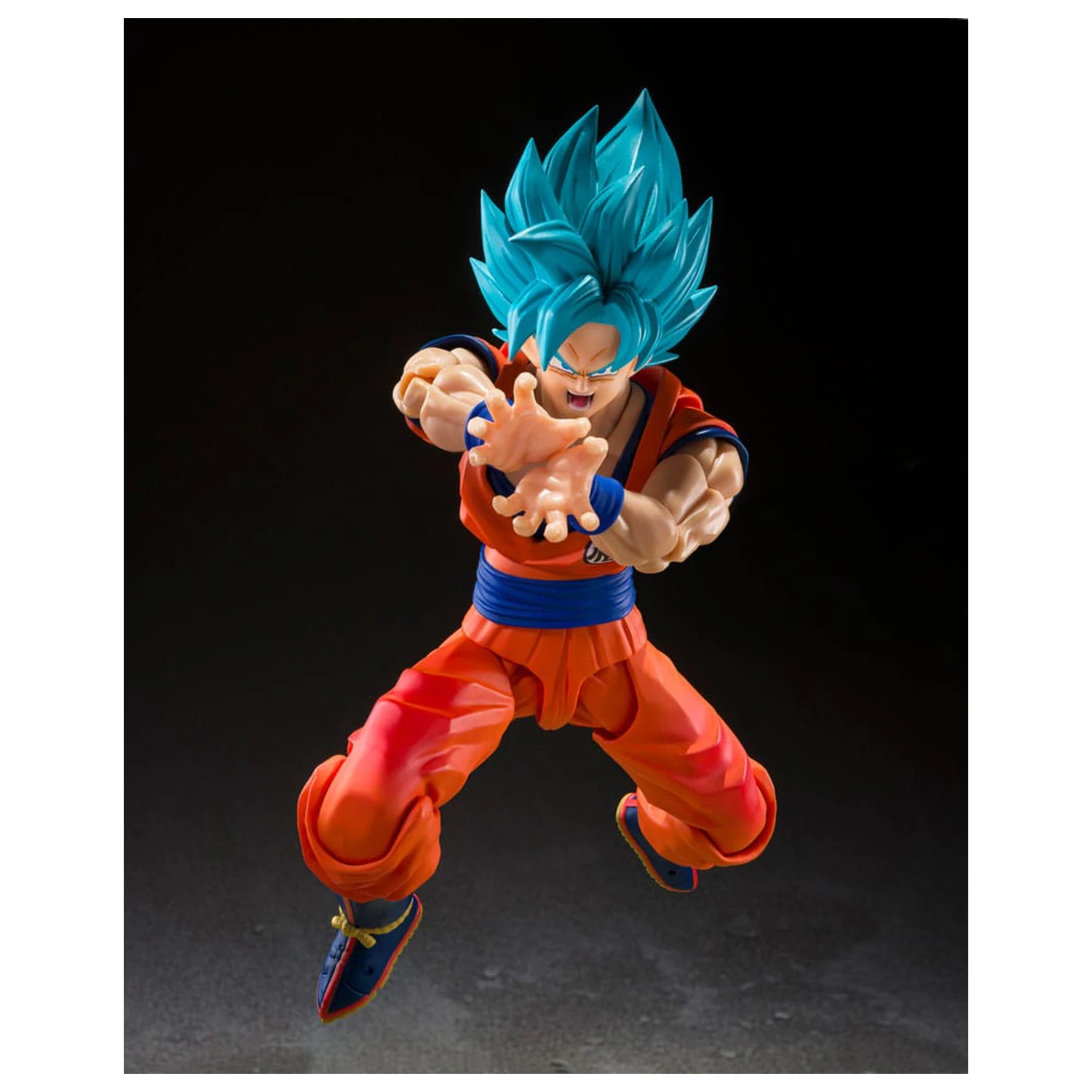 Dragon Ball Super S.H.Figuarts akční figurka Super Saiyan God Super Son Guko (Blue power transcending Limits) 15 cm fotografii produktu