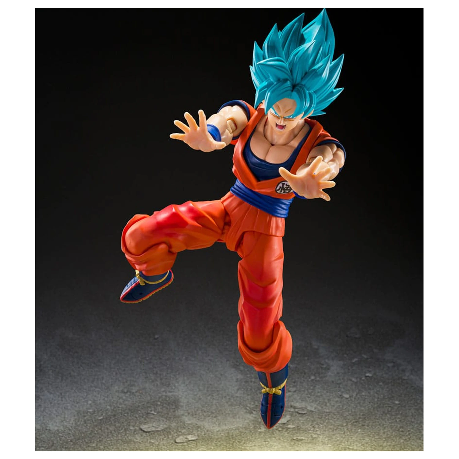 Dragon Ball Super S.H.Figuarts akční figurka Super Saiyan God Super Son Guko (Blue power transcending Limits) 15 cm fotografii produktu