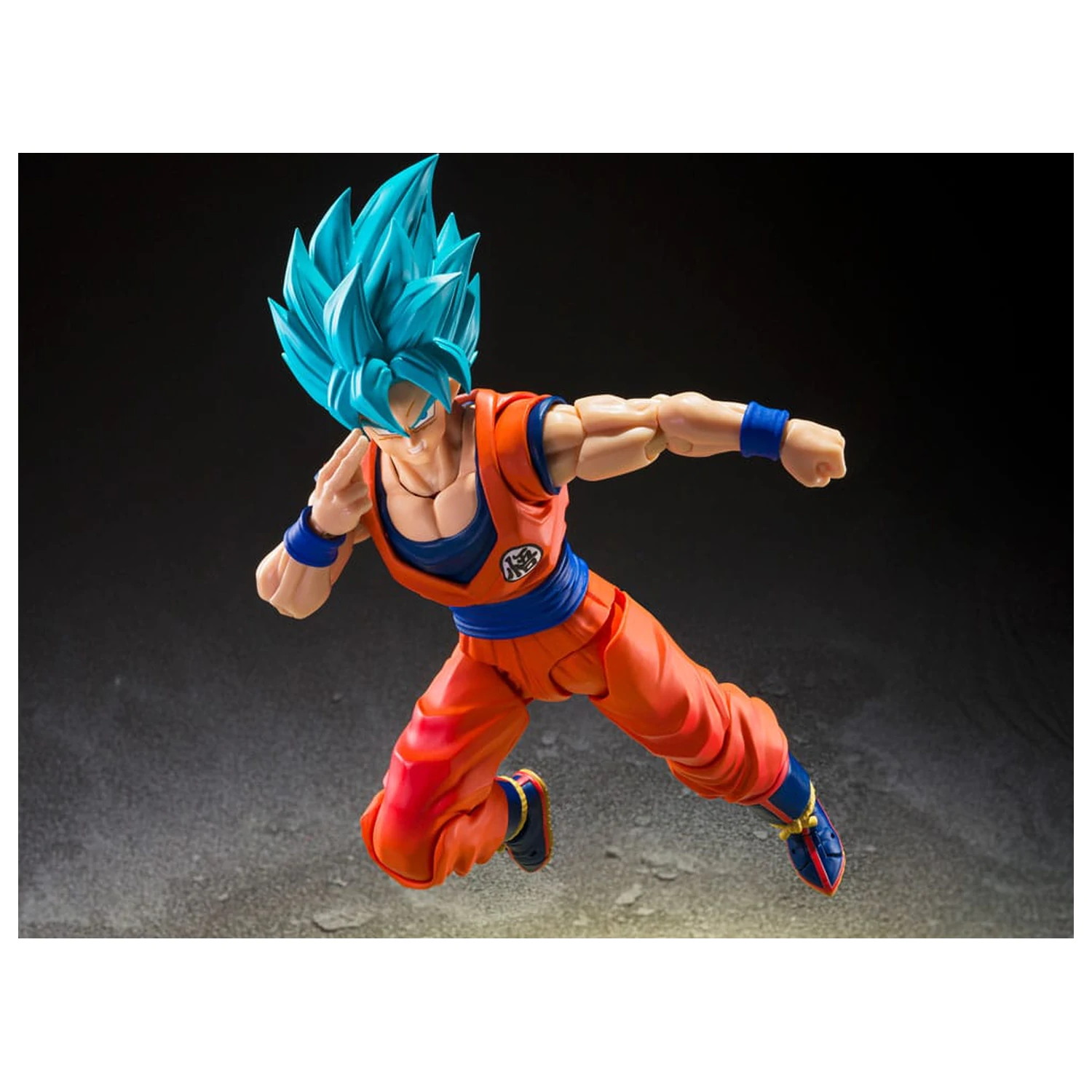 Dragon Ball Super S.H.Figuarts akční figurka Super Saiyan God Super Son Guko (Blue power transcending Limits) 15 cm fotografii produktu