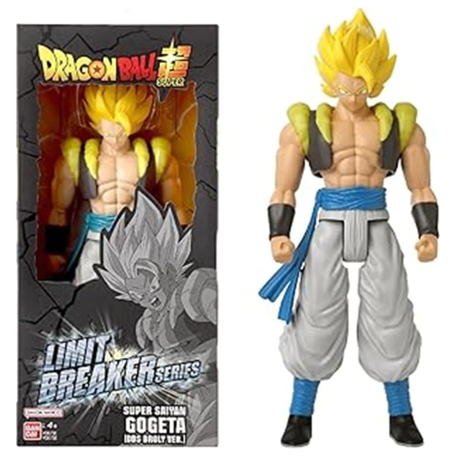 Dragon Ball Super Saiyan Gogeta Obří figurka Limit Breaker 30 cm fotografii produktu