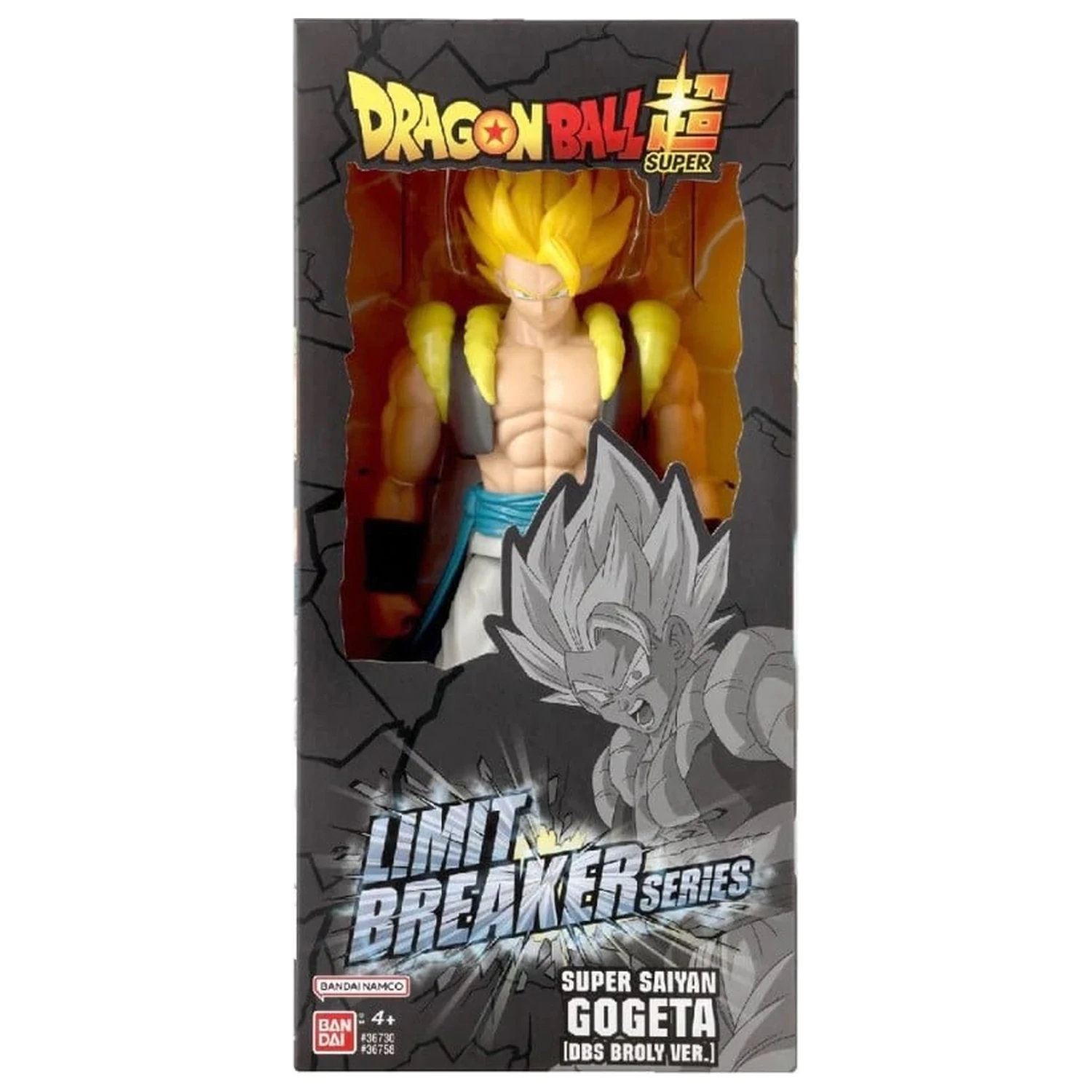 Dragon Ball Super Saiyan Gogeta Obří figurka Limit Breaker 30 cm fotografii produktu