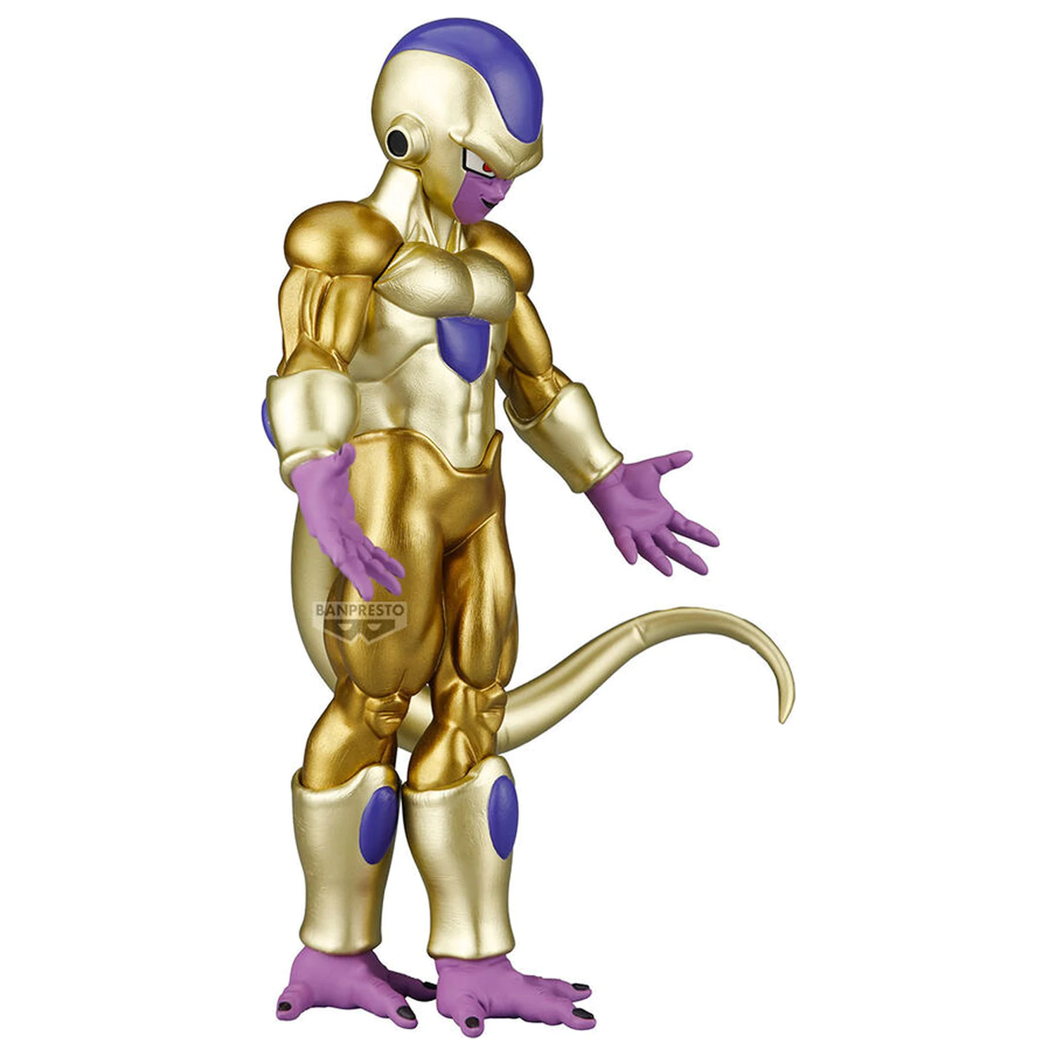 Dragon Ball Super Solid Edge Works Golden Frieza figurka 17cm fotografii produktu