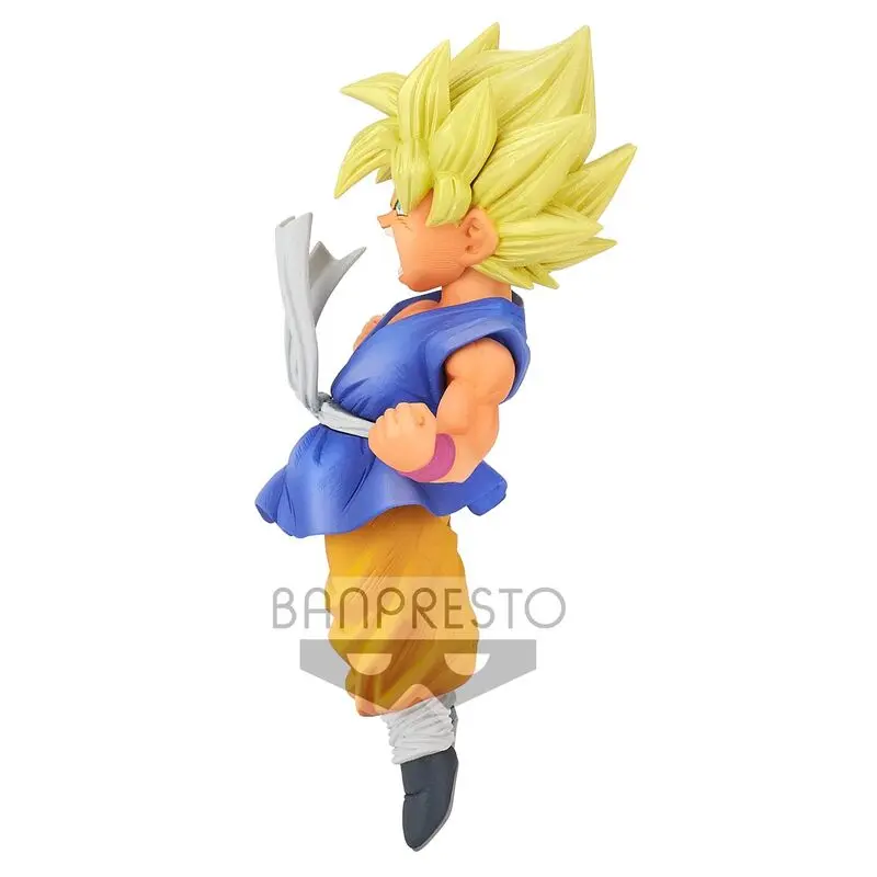 Dragonball Super Son Goku Fes PVC soška Super Saiyan Son Goku (Kids) 14 cm fotografii produktu