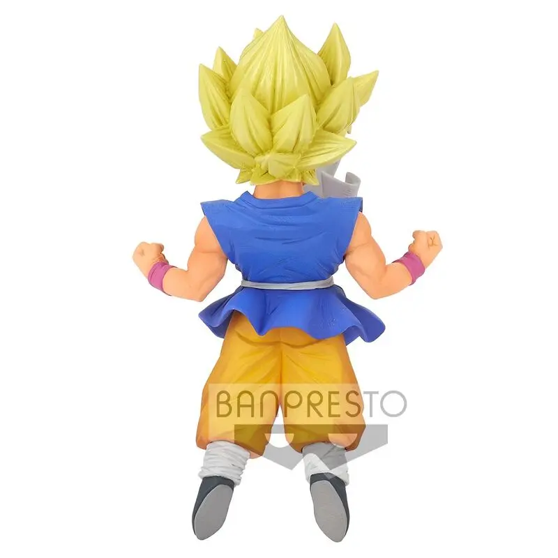 Dragonball Super Son Goku Fes PVC soška Super Saiyan Son Goku (Kids) 14 cm fotografii produktu