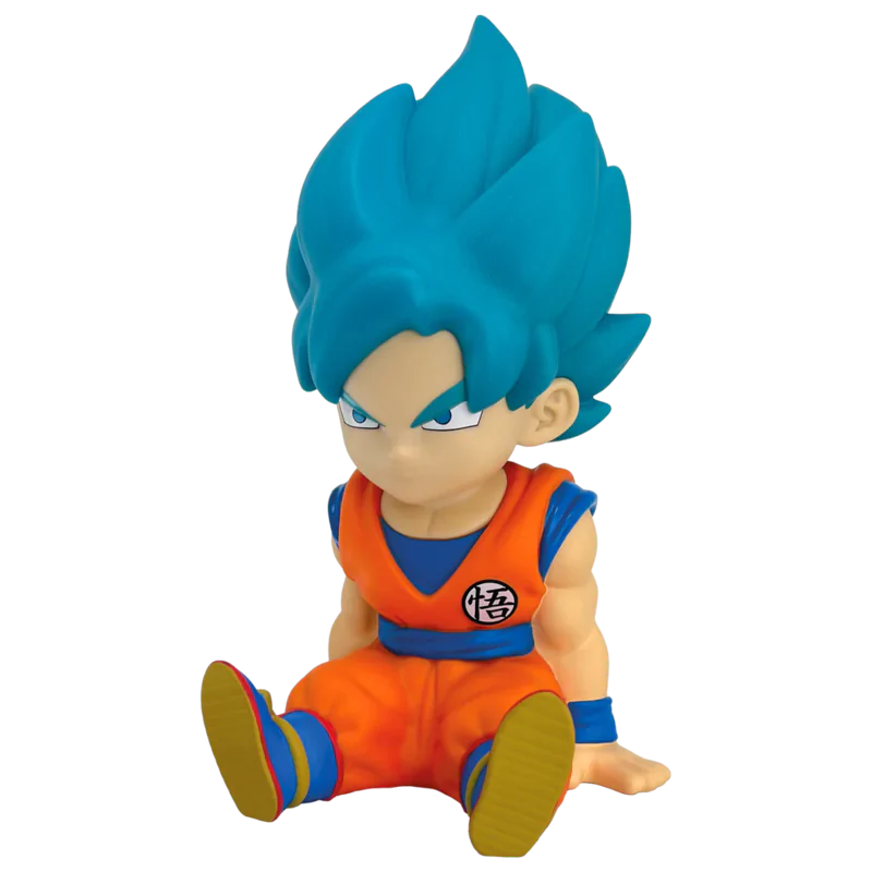 Dragon Ball Super Son Goku Super Saiyan Blue pokladnička figurka 15 cm fotografii produktu