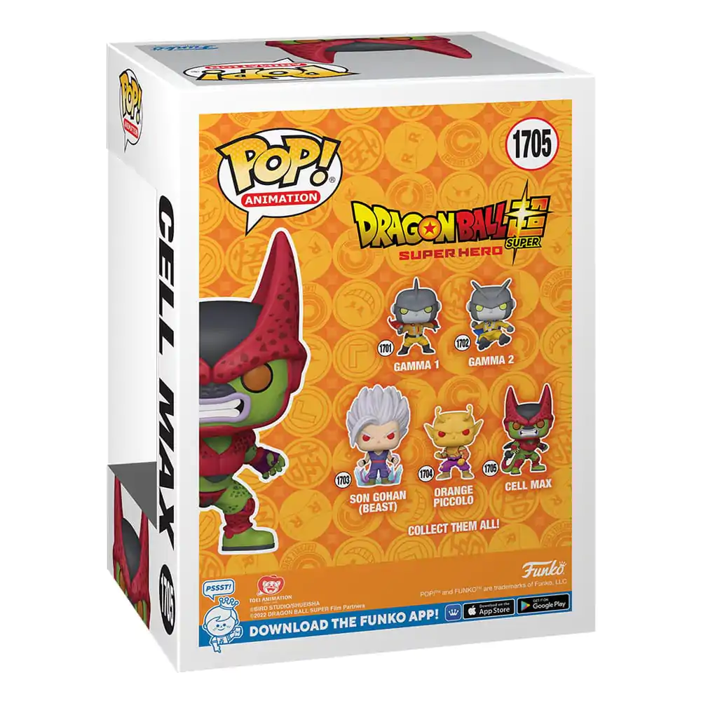 Dragon Ball Super: Super Hero Funko POP! Vinylová Figurka Cell Max 9 cm fotografii produktu