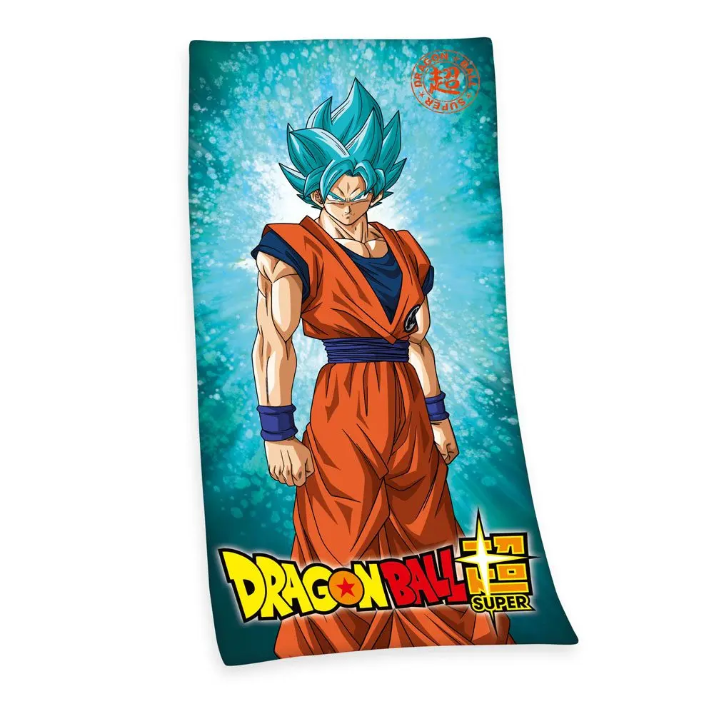 Dragon Ball Super Ručník Super Saiyan God Super Saiyan Son Goku 150 x 75 cm fotografii produktu