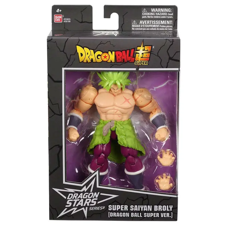 Dragon Ball Super Super Saiyan Broly deluxe figurka fotografii produktu