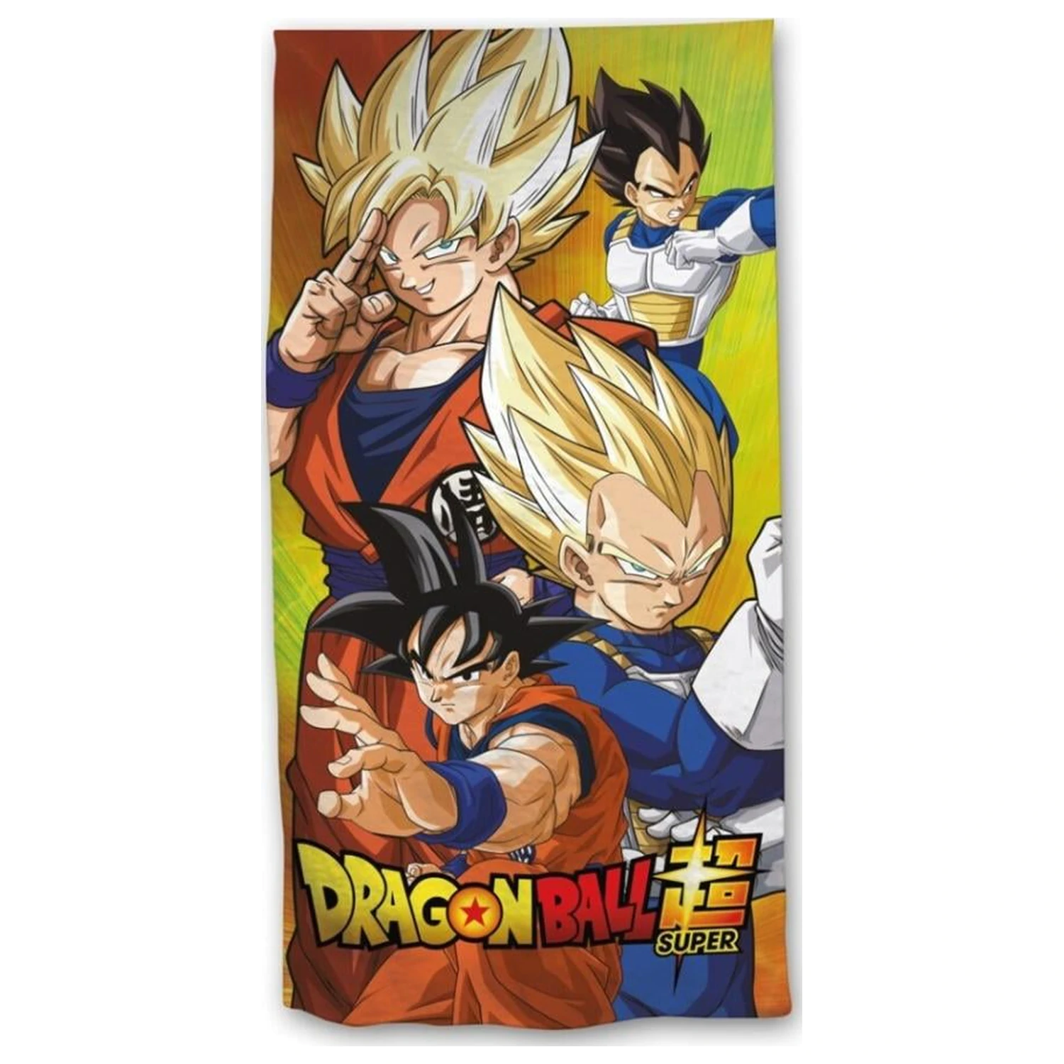 Dragon Ball Super Super Saiyan Plážová osuška fotografii produktu