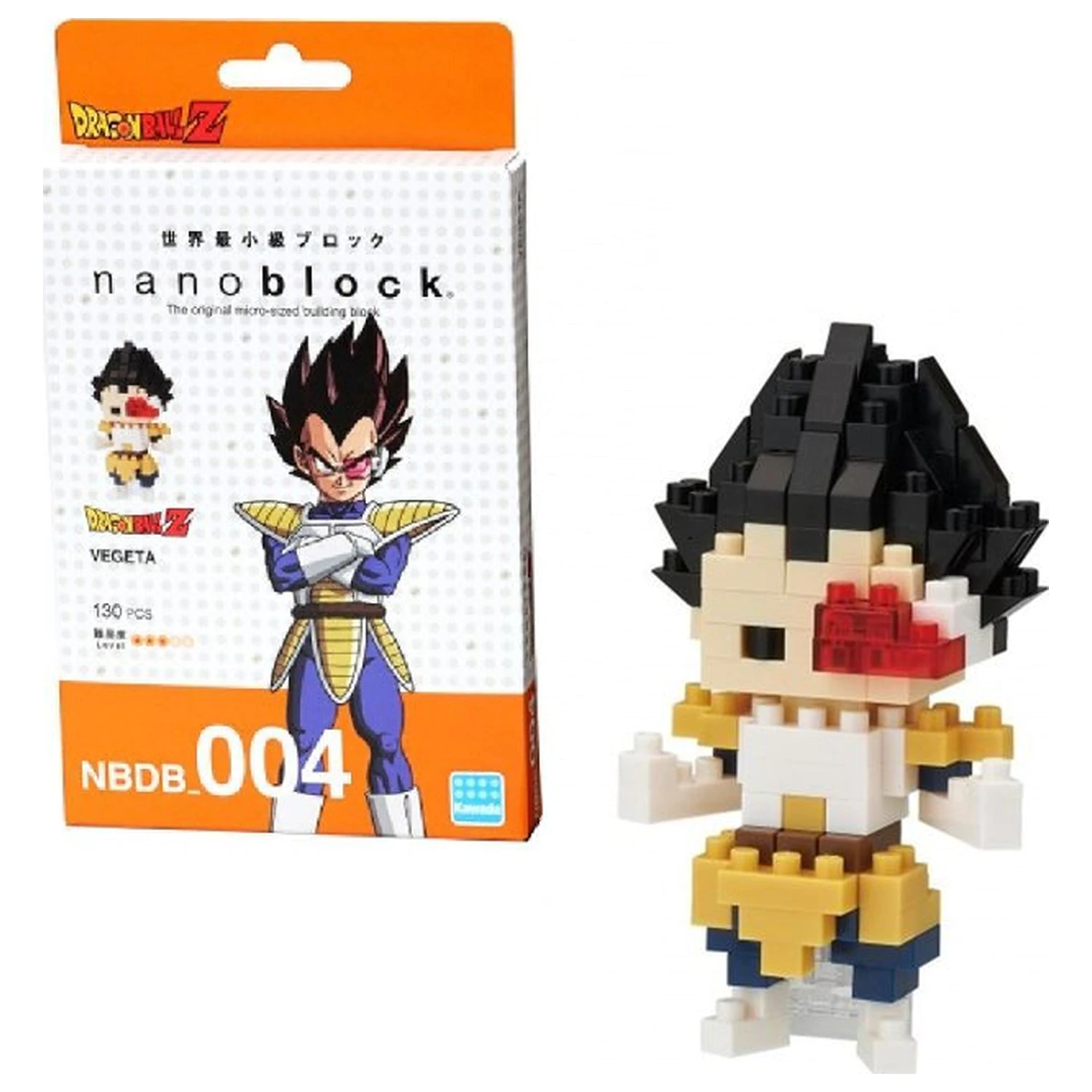 Dragon Ball Vegeta figurka Nanoblock 10cm fotografii produktu