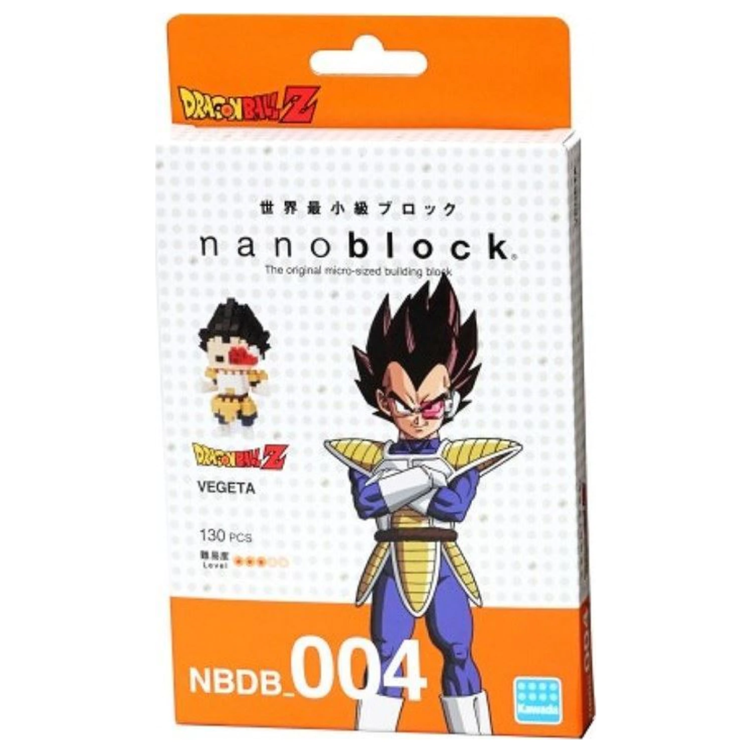 Dragon Ball Vegeta figurka Nanoblock 10cm fotografii produktu
