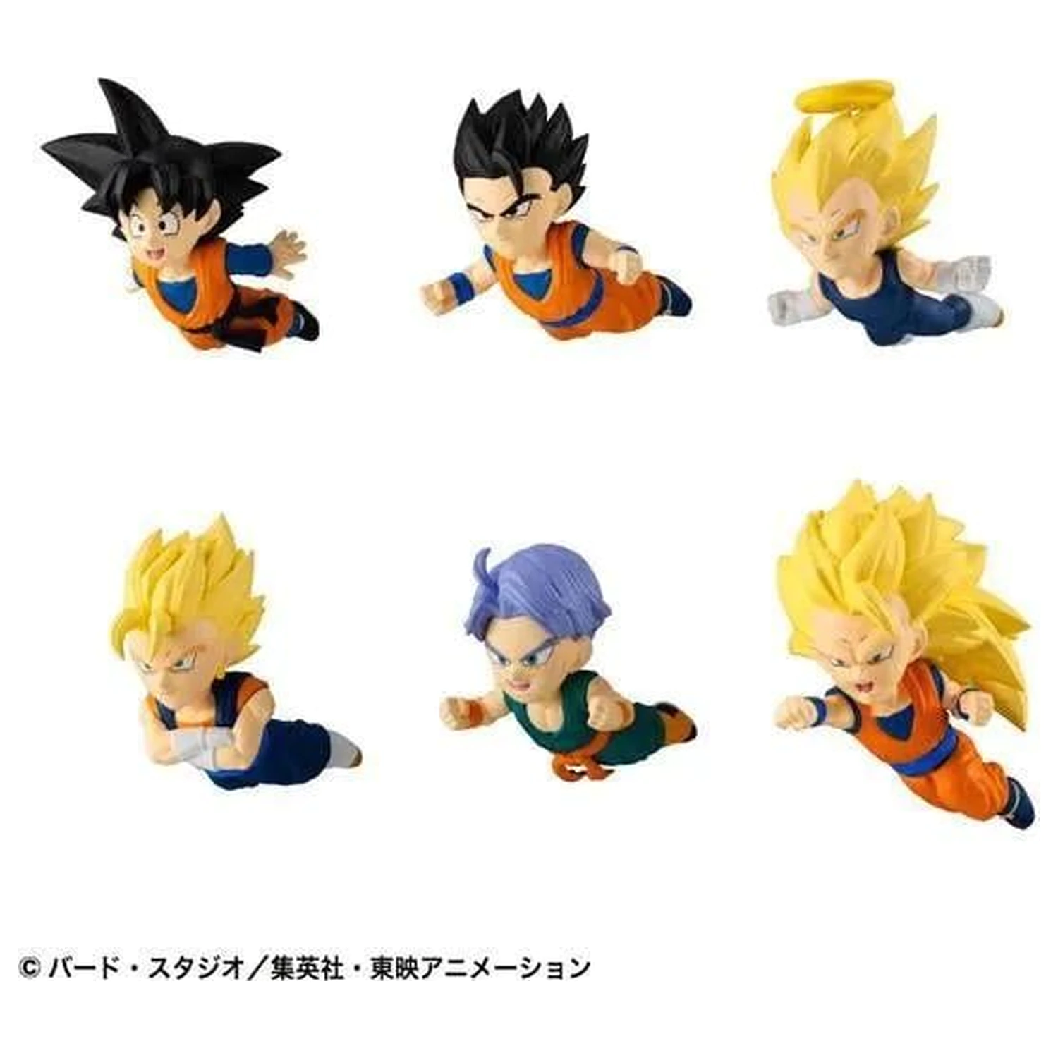 Dragon Ball Vol. 3 Tobimas figurka na vystavení 5 cm (6 ks) fotografii produktu