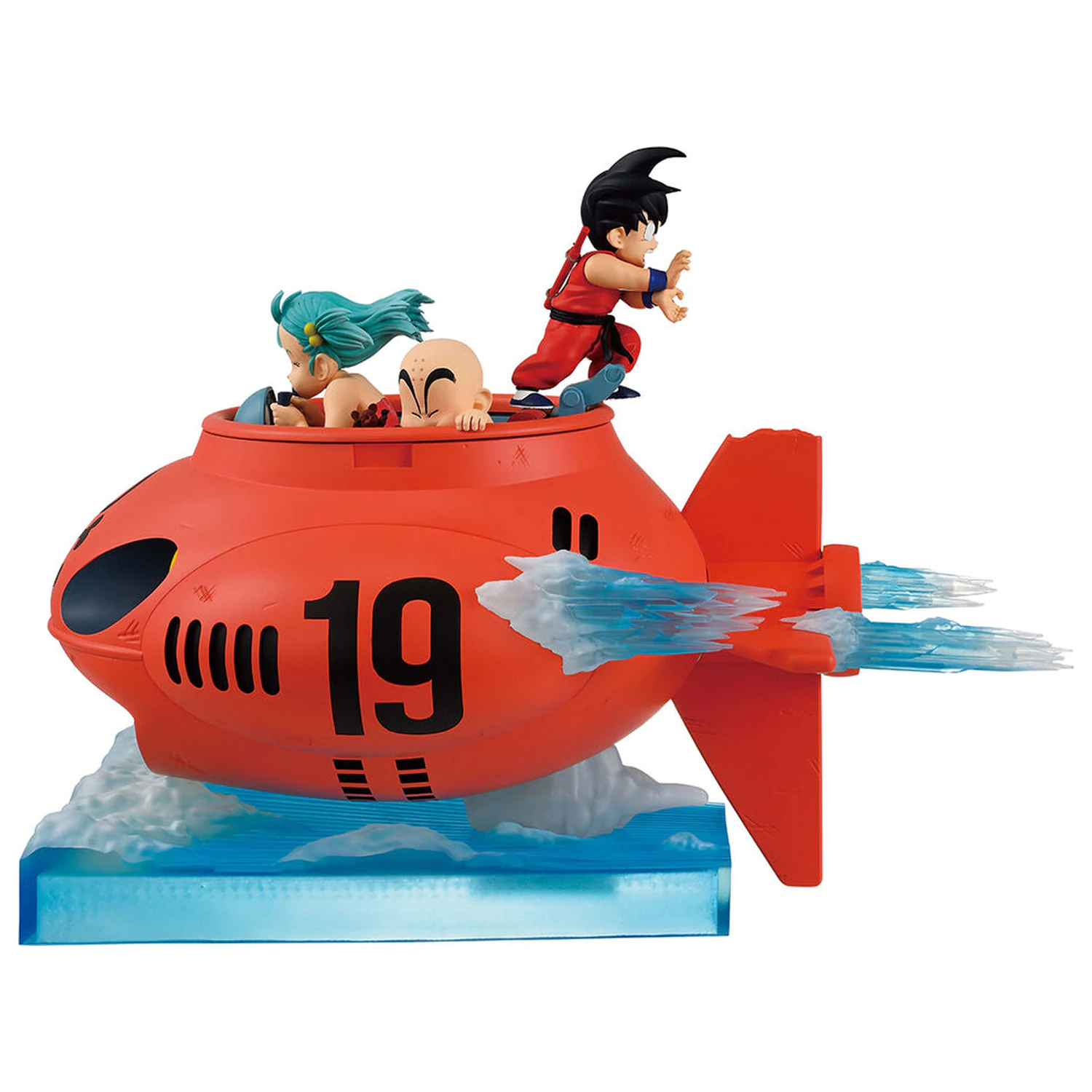 Dragon Ball vs Red Ribbon Army Son Goku, Bulma & Krillin Ichibansho figurka 21cm fotografii produktu