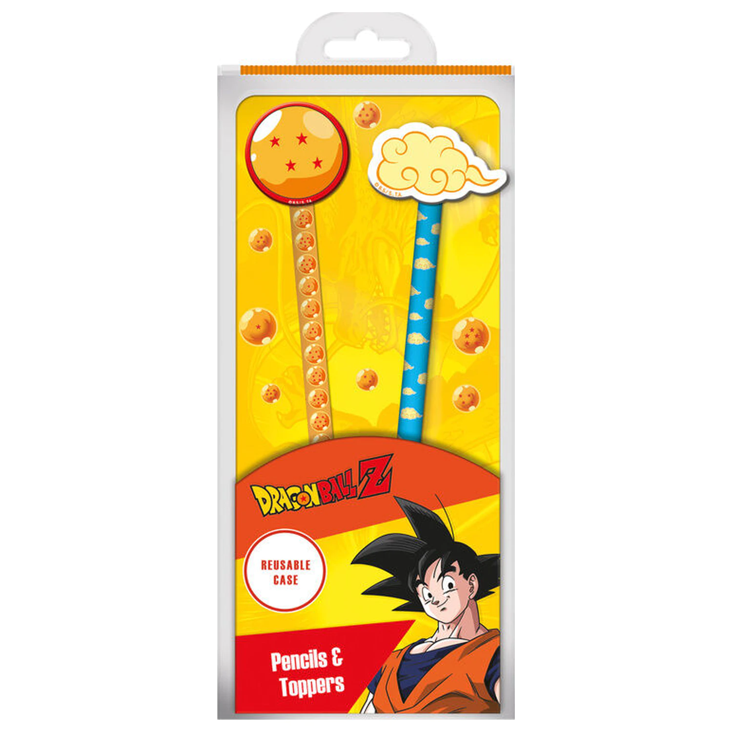 Dragon Ball Z set 2 tužek s topperem fotografii produktu