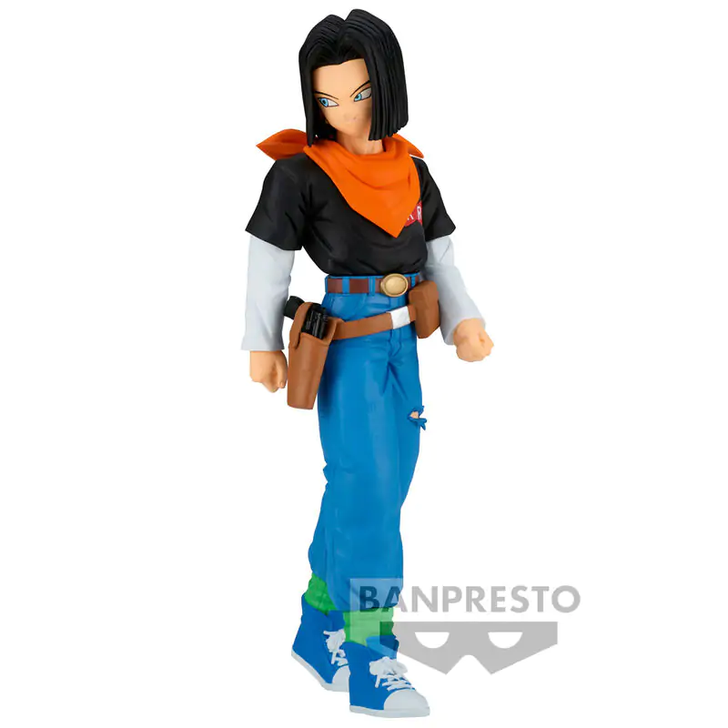 Dragon Ball Z Android 17 Solid Edge pracovní figurka 17 cm fotografii produktu