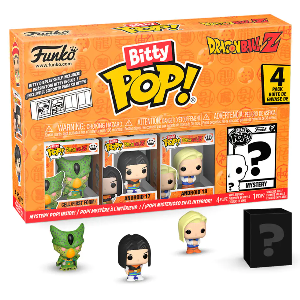 Dragon Ball Z Bitty Funko POP! Vinylová figurka 4-Pack Frieza 2,5 cm fotografii produktu