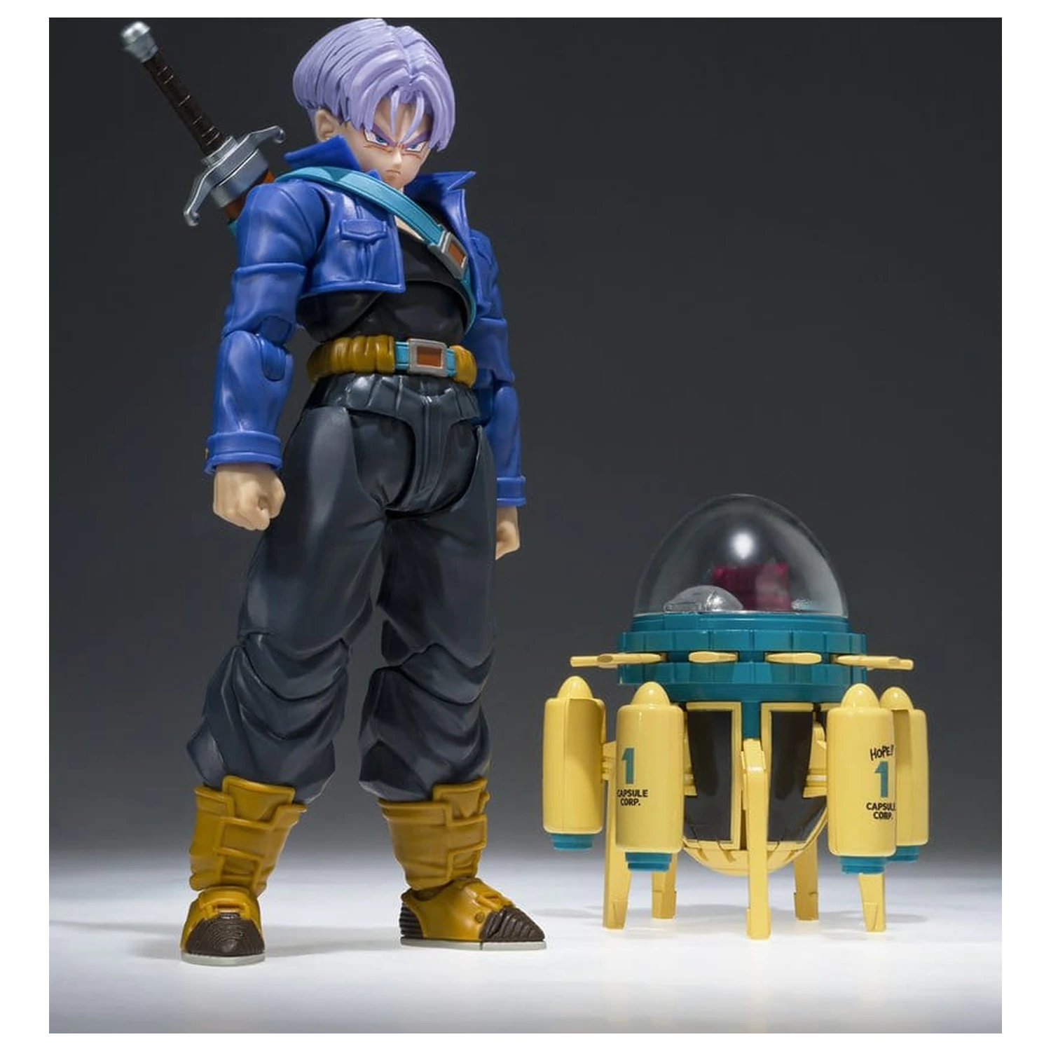 Dragon Ball Z Changearts Akční figurka Hoi-Poi Capsule č. 433 Trunks's Time Machine 8 cm fotografii produktu