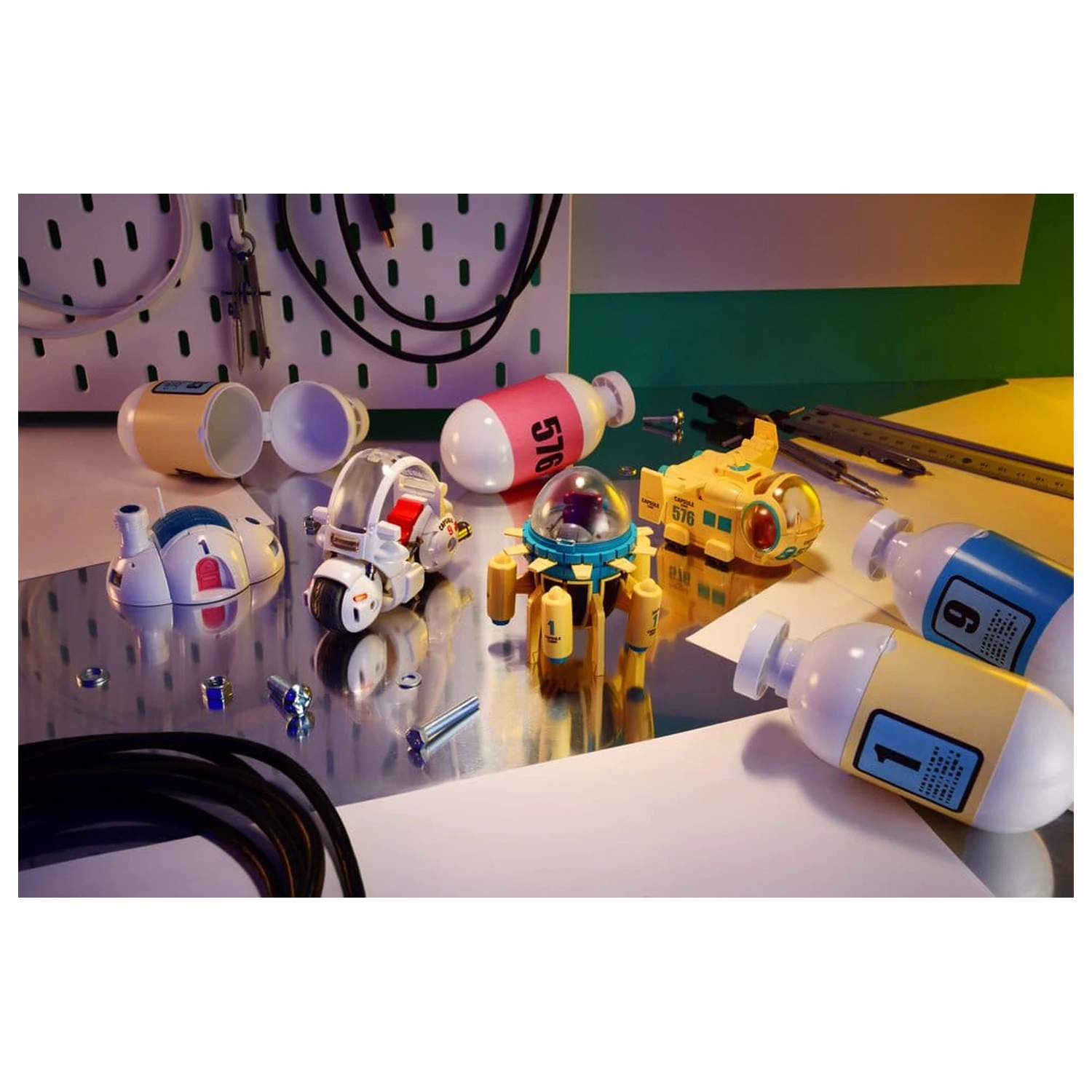 Dragon Ball Z Changearts Akční figurka Hoi-Poi Kapsle č. 576 Bulma's Airplane 8 cm fotografii produktu