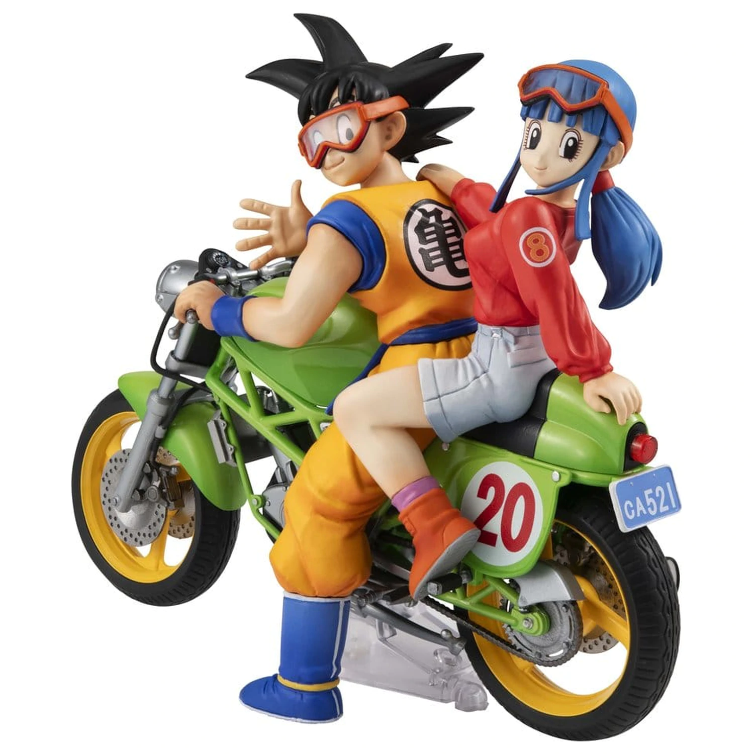 Dragon Ball Z Desktop Real McCoy PVC Figurka 05 Son Goku & Chichi Limited Repeat Ver. 15 cm fotografii produktu