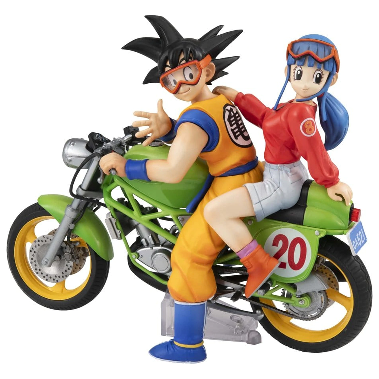 Dragon Ball Z Desktop Real McCoy PVC Figurka 05 Son Goku & Chichi Limited Repeat Ver. 15 cm fotografii produktu