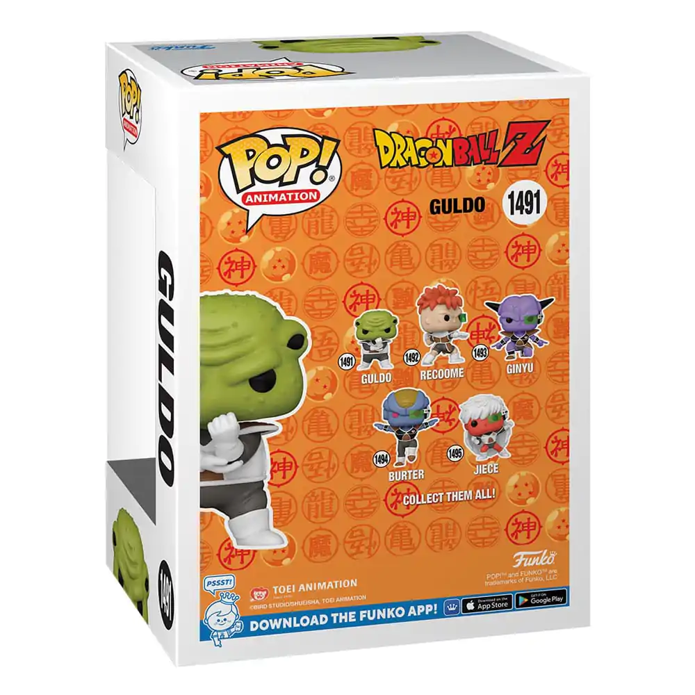 Dragon Ball Z POP! Animation Vinylová figurka Guldo 9 cm fotografii produktu